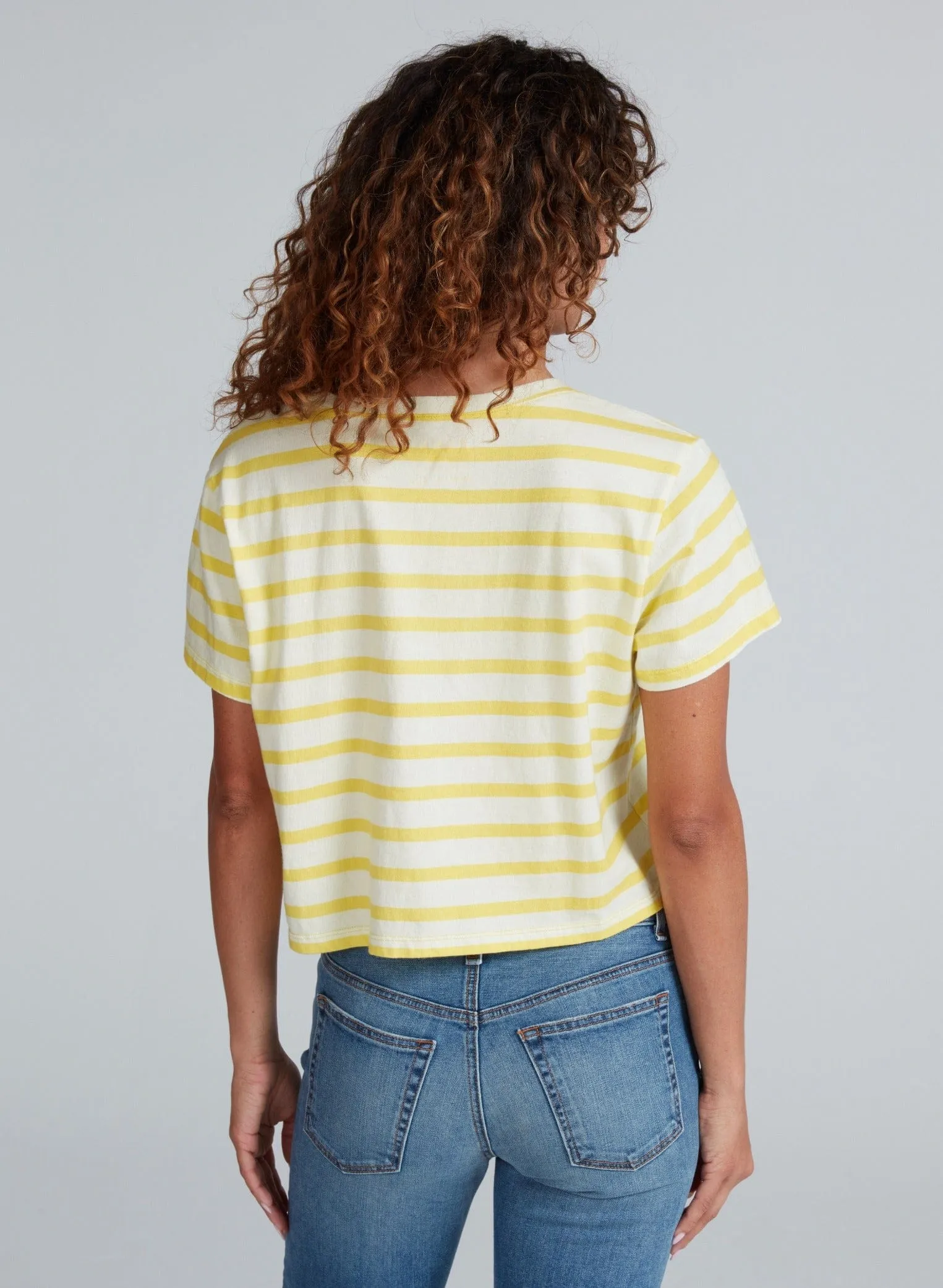 SHRUNKEN V TEE sold by ASKK NY product image thumbnail 3