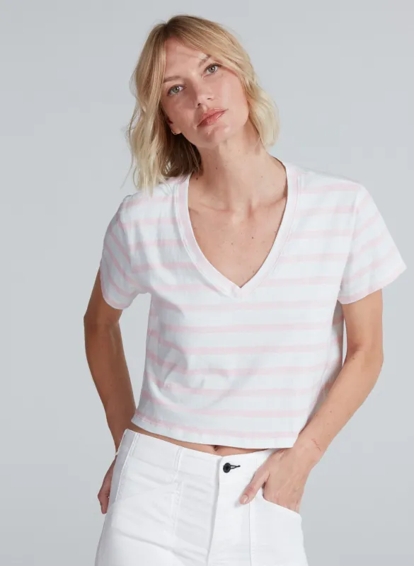 SHRUNKEN V TEE made by ASKK NY