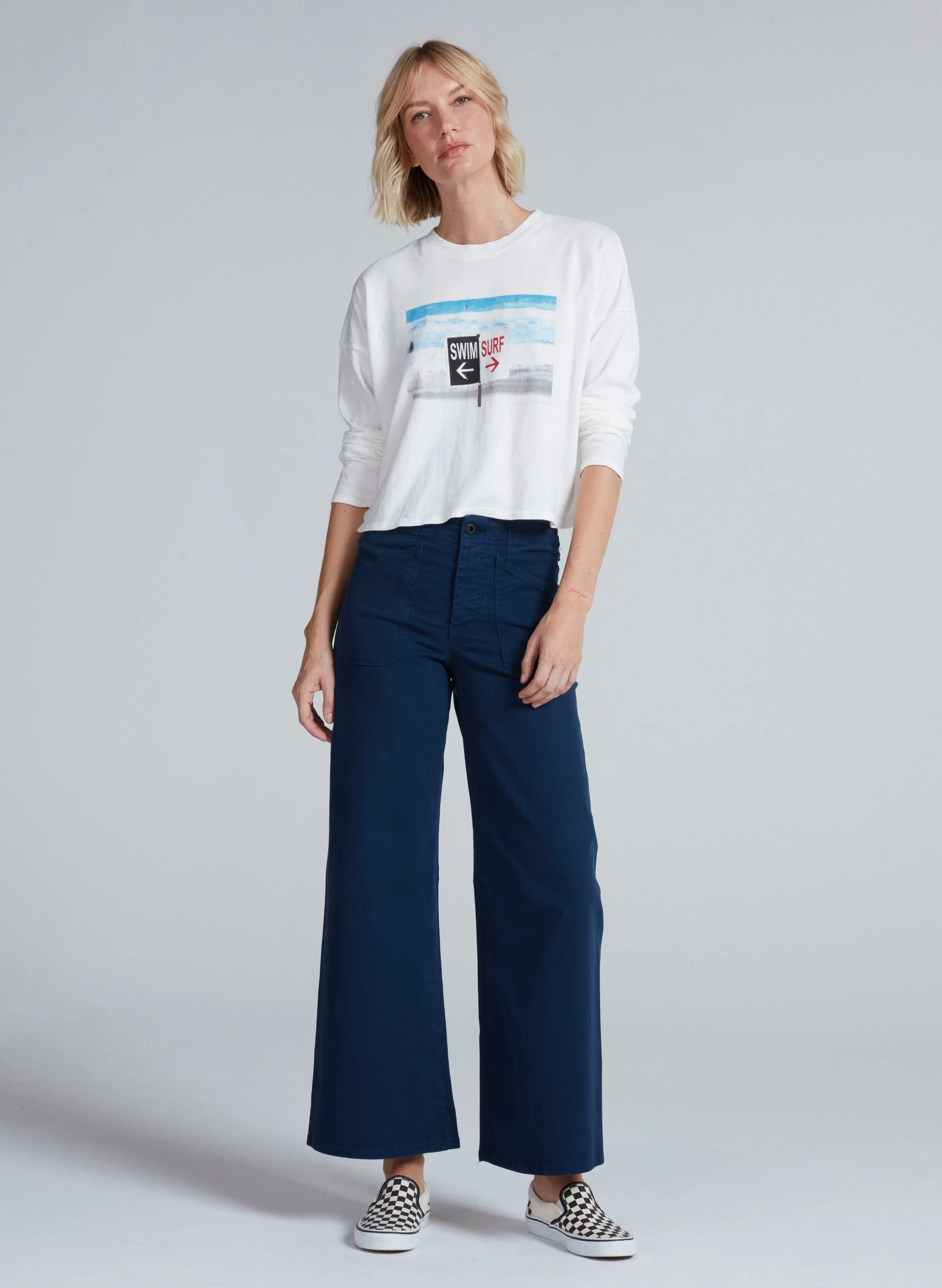 Cropped Long Sleeve sold by ASKK NY product image thumbnail 2