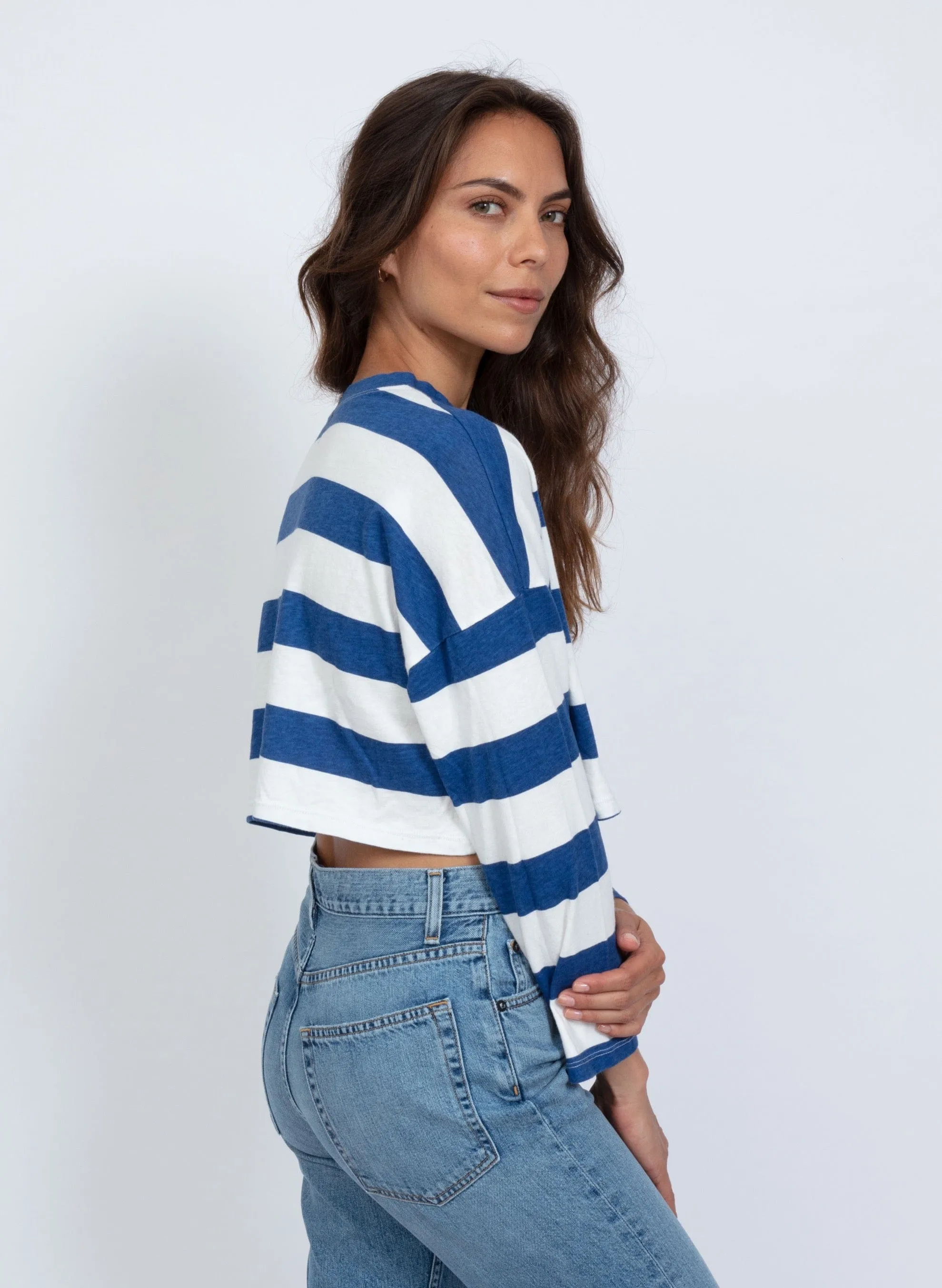 Cropped Printed Long Sleeve sold by ASKK NY product image thumbnail 4