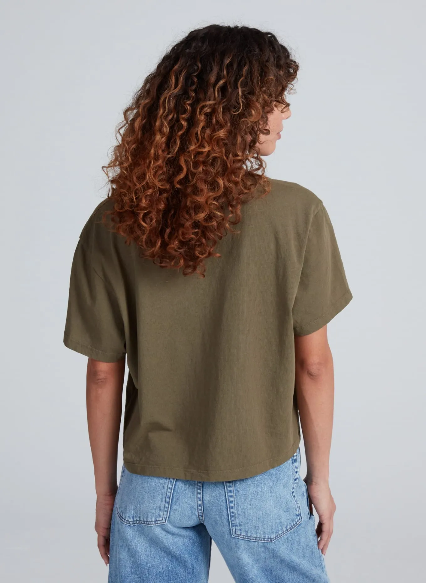 SHRUNKEN V TEE sold by ASKK NY product image thumbnail 3