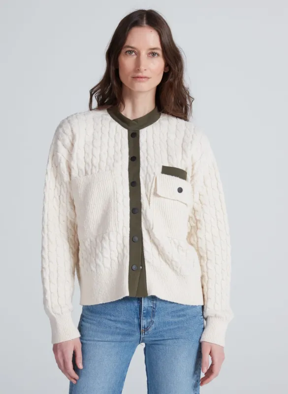 GREENWICH CARDIGAN made by ASKK NY
