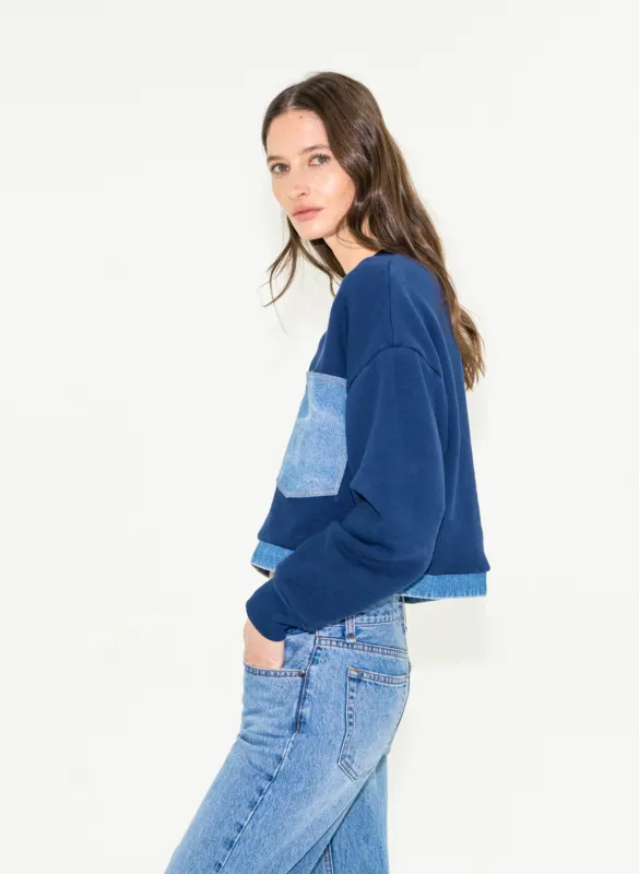 COMBO SWEATSHIRT made by ASKK NY