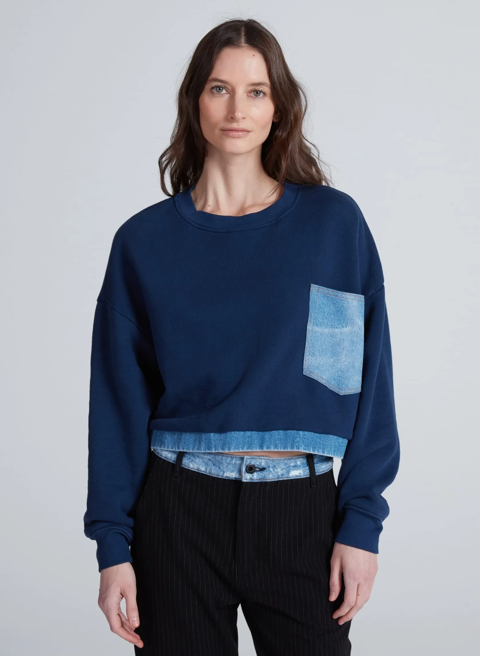 COMBO SWEATSHIRT sold by ASKK NY product image thumbnail 2