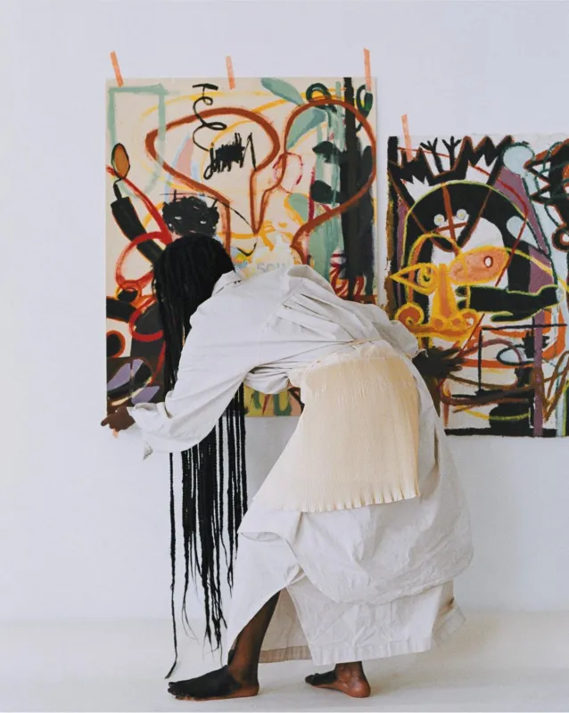 BOUNDLESS PANTS M BROWN FOR GIA sold by Nin Studio