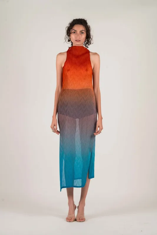 WAVE TANK DRESS SHEER sold by Nin Studio