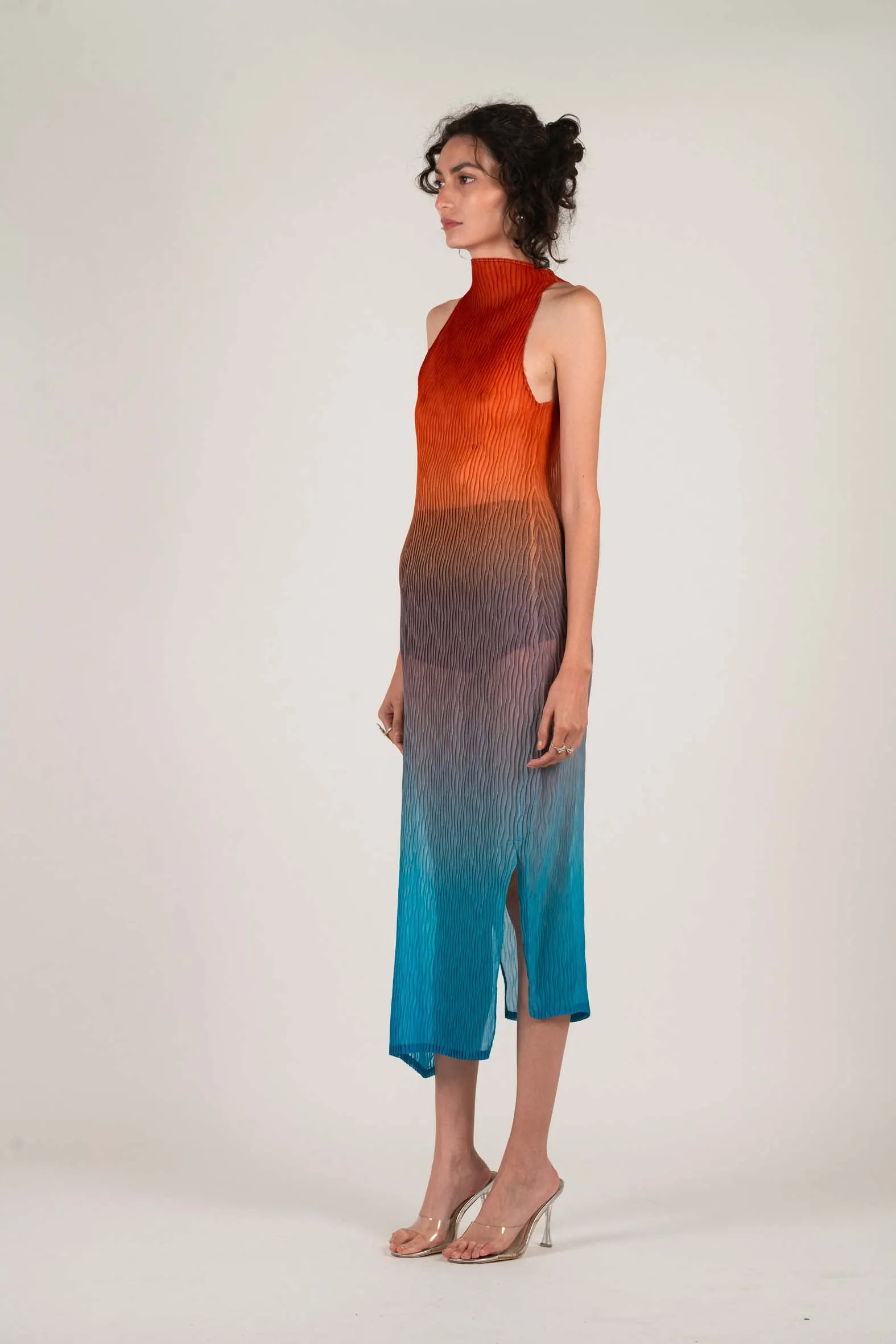 WAVE TANK DRESS SHEER sold by Nin Studio product image thumbnail 2