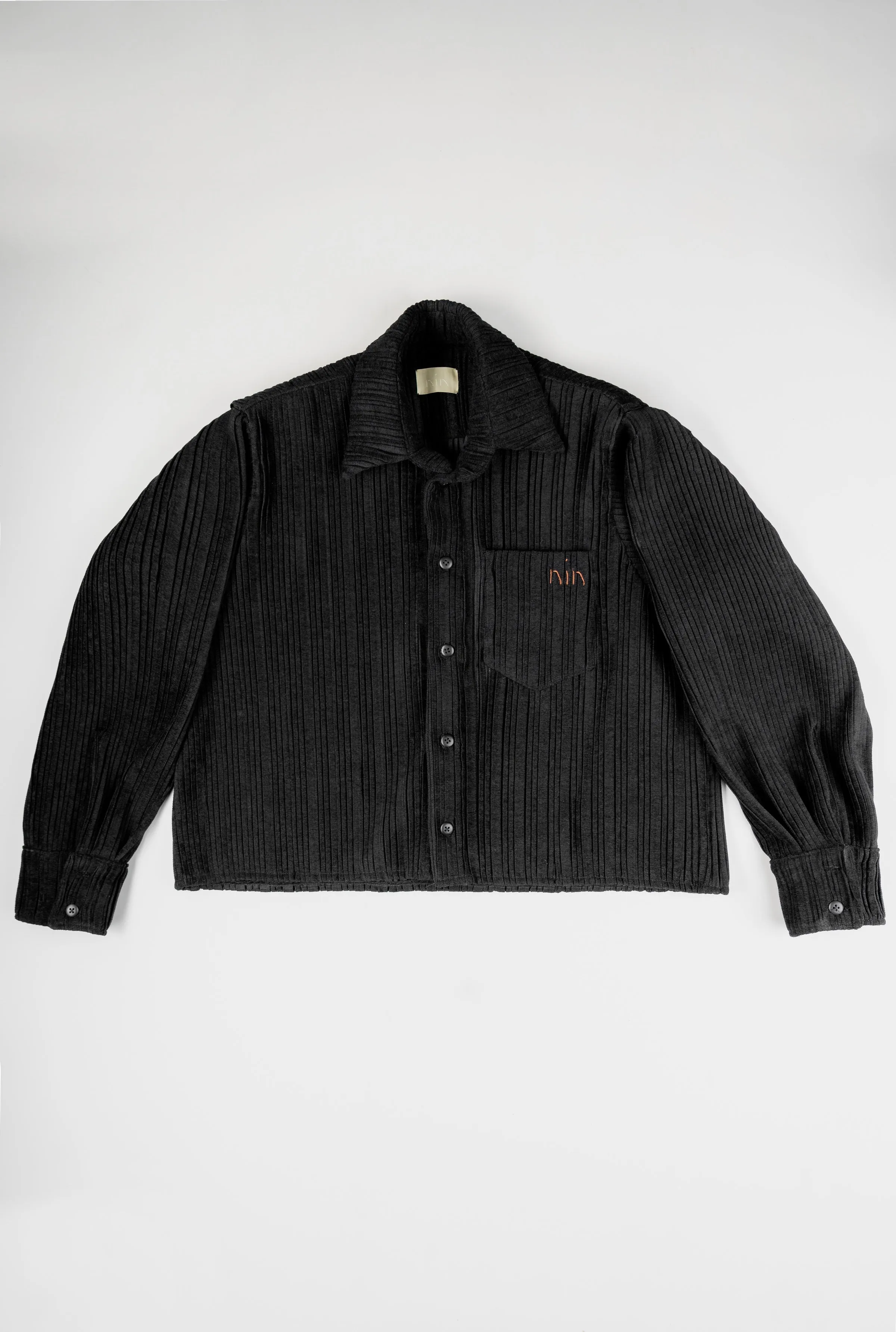 ECHO SHIRT / COTTON VELVET FW25 sold by Nin Studio product image thumbnail 3