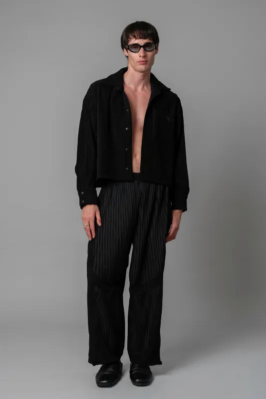 ECHO SHIRT / COTTON VELVET FW25 sold by Nin Studio