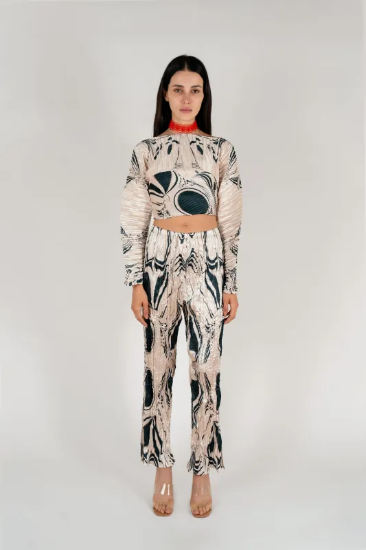 CRINKLE PANT / FW25 sold by Nin Studio