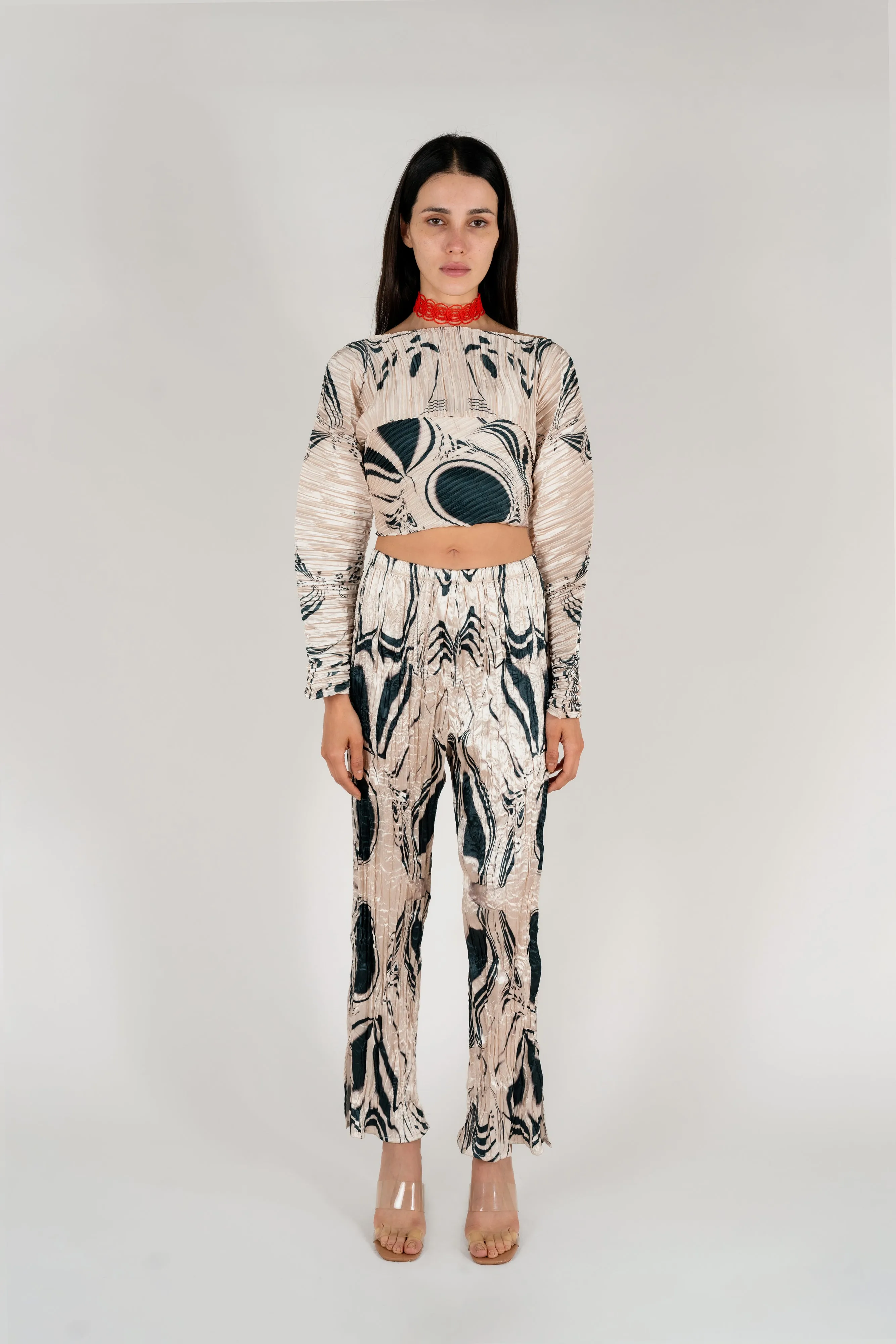 CRINKLE PANT / FW25 sold by Nin Studio