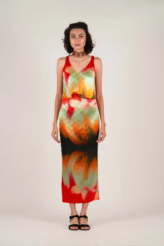 WAVE SKIRT SS25 PRINTED sold by Nin Studio