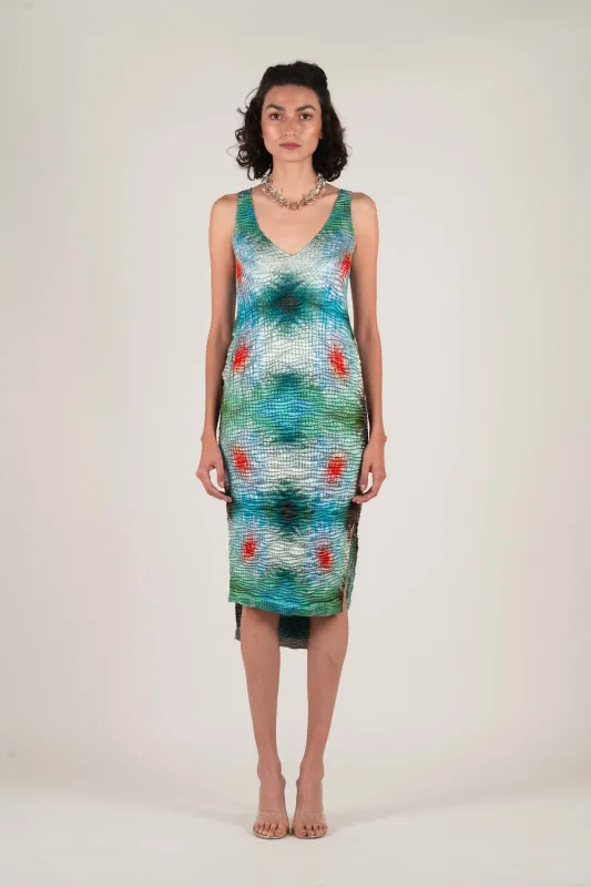 SKIN DRESS SS25 PRINTED made by Nin Studio