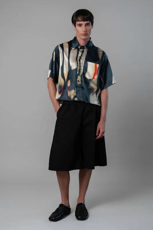 ECHO SHIRT SHORT SLEEVE made by Nin Studio