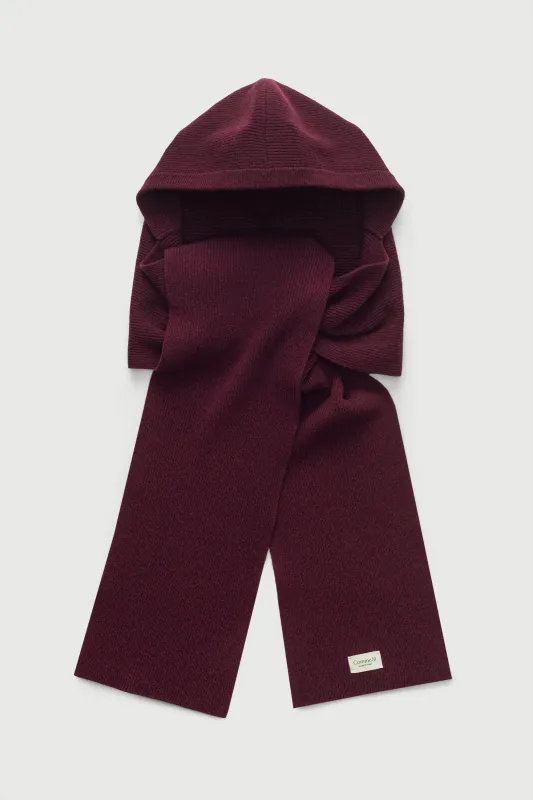 The Cashmere Hooded Scarf made by Comme Si