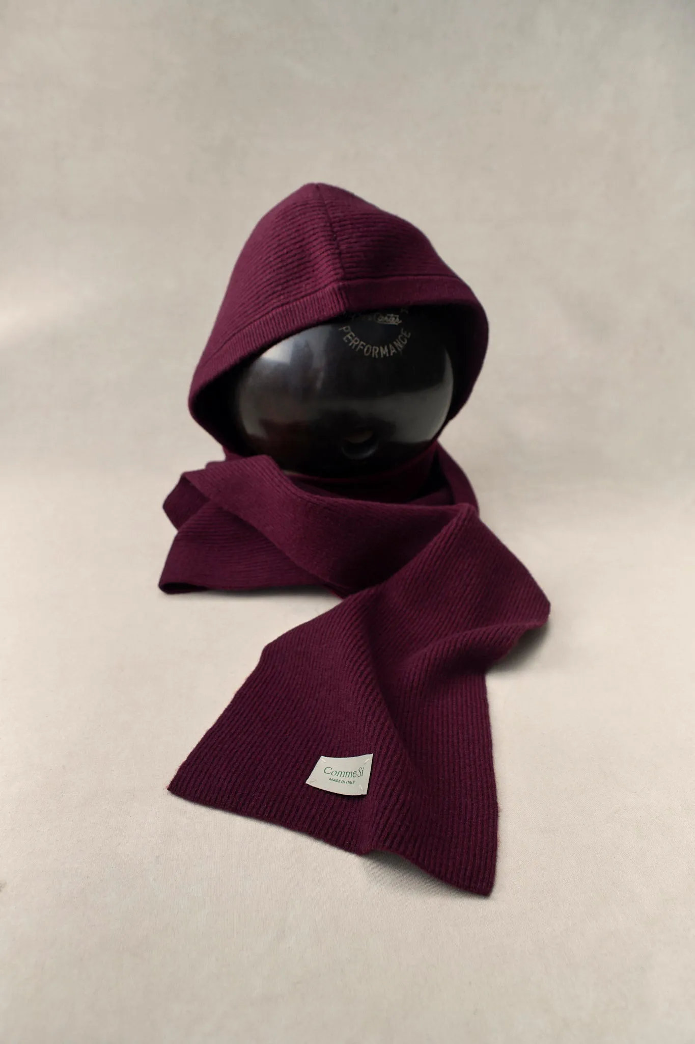 The Cashmere Hooded Scarf sold by Comme Si product image thumbnail 2