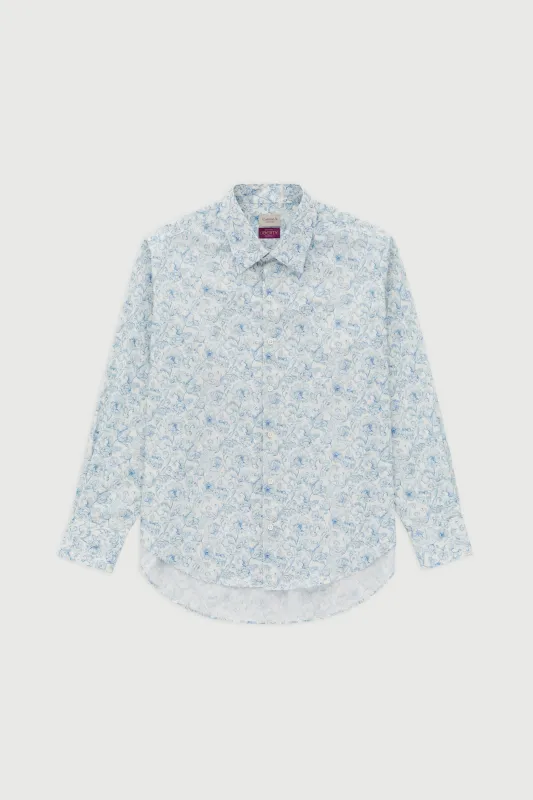 La Shirt Classica, made with Liberty fabric made by Comme Si