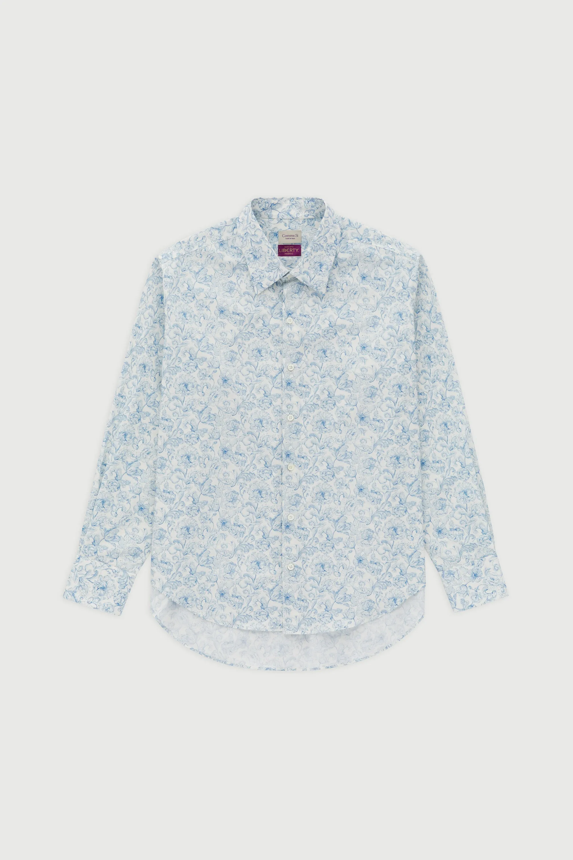 La Shirt Classica, made with Liberty fabric sold by Comme Si