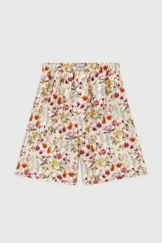 La Boxer Bermuda, made with Liberty fabric sold by Comme Si