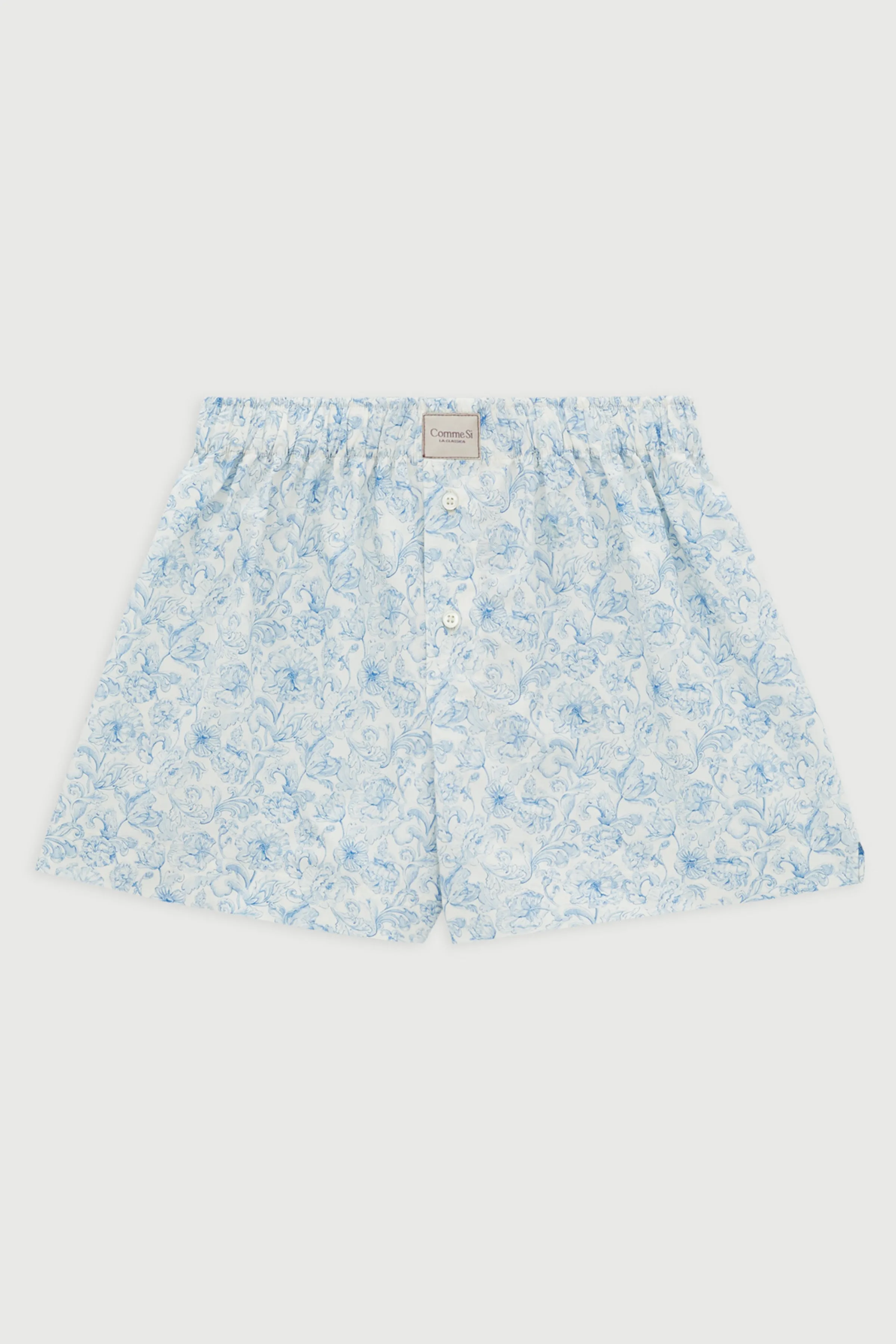 La Boxer Classica, made with Liberty fabric sold by Comme Si