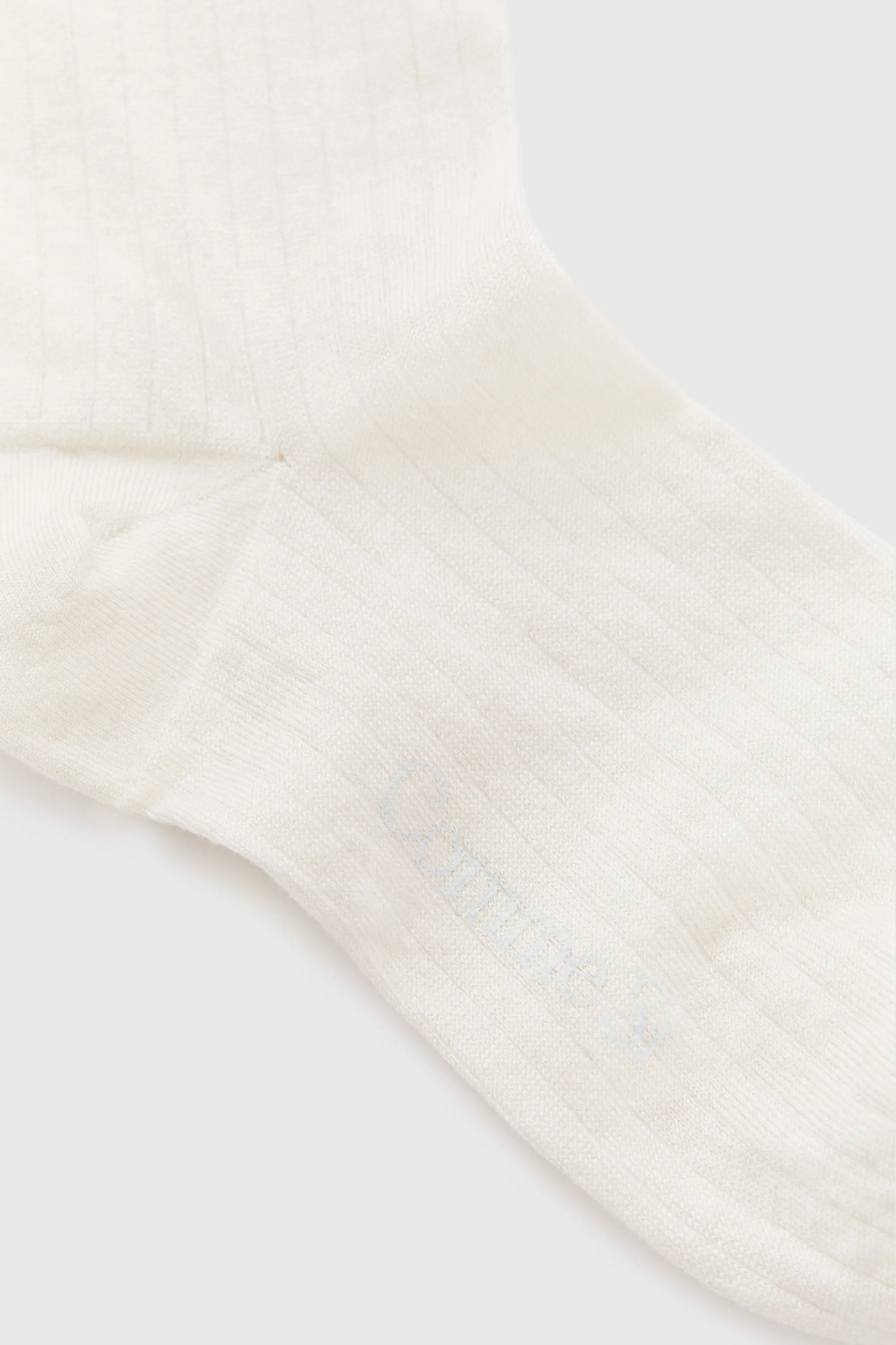 The Silk Ribbed Sock sold by Comme Si product image thumbnail 2