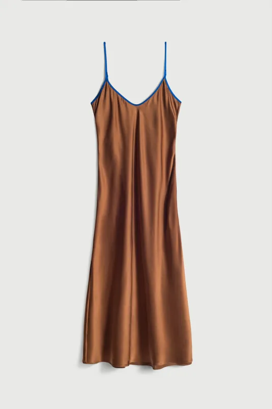 Silk Bias Slip Dress made by Comme Si