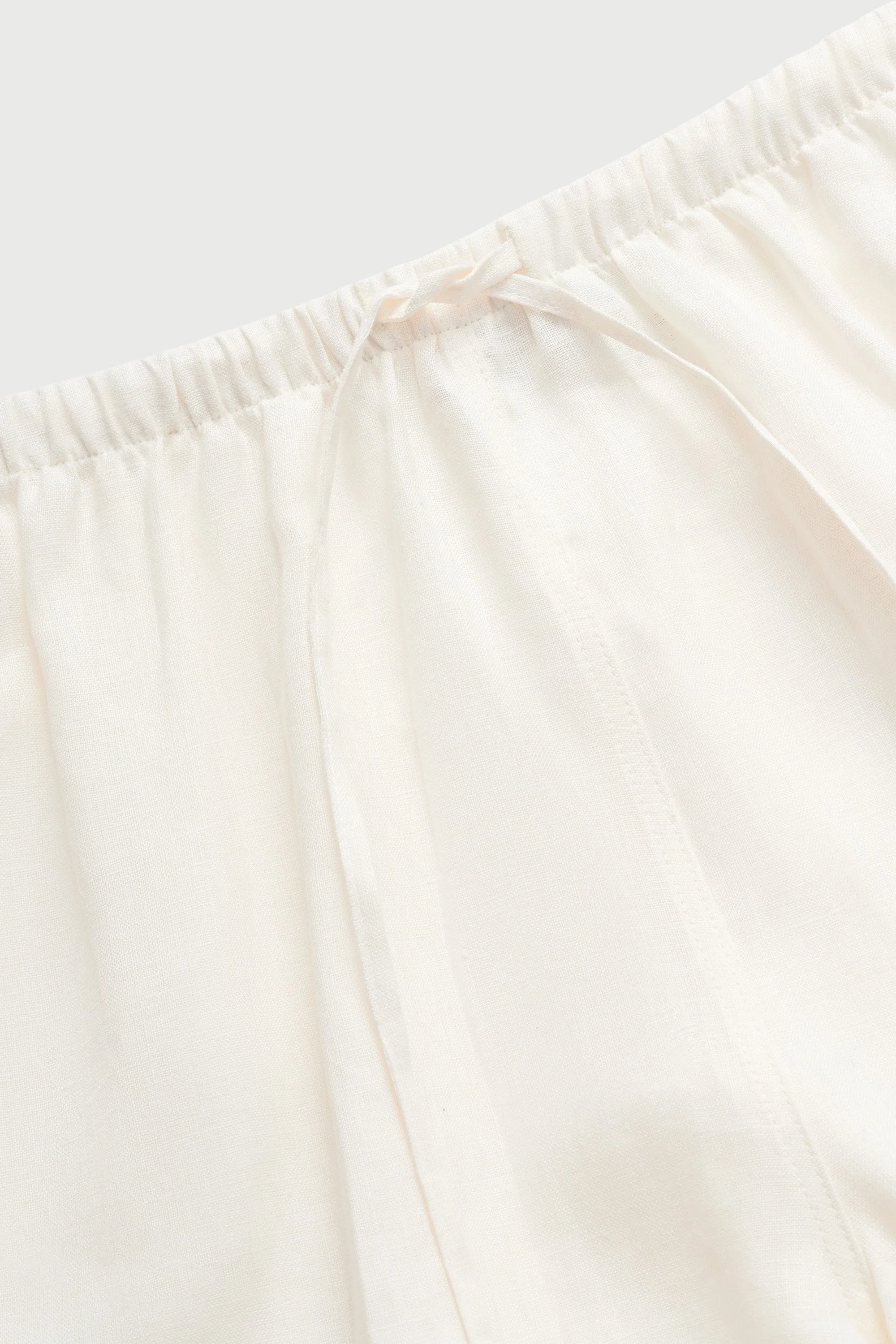 The Drawstring Bermuda, Linen sold by Comme Si product image thumbnail 3