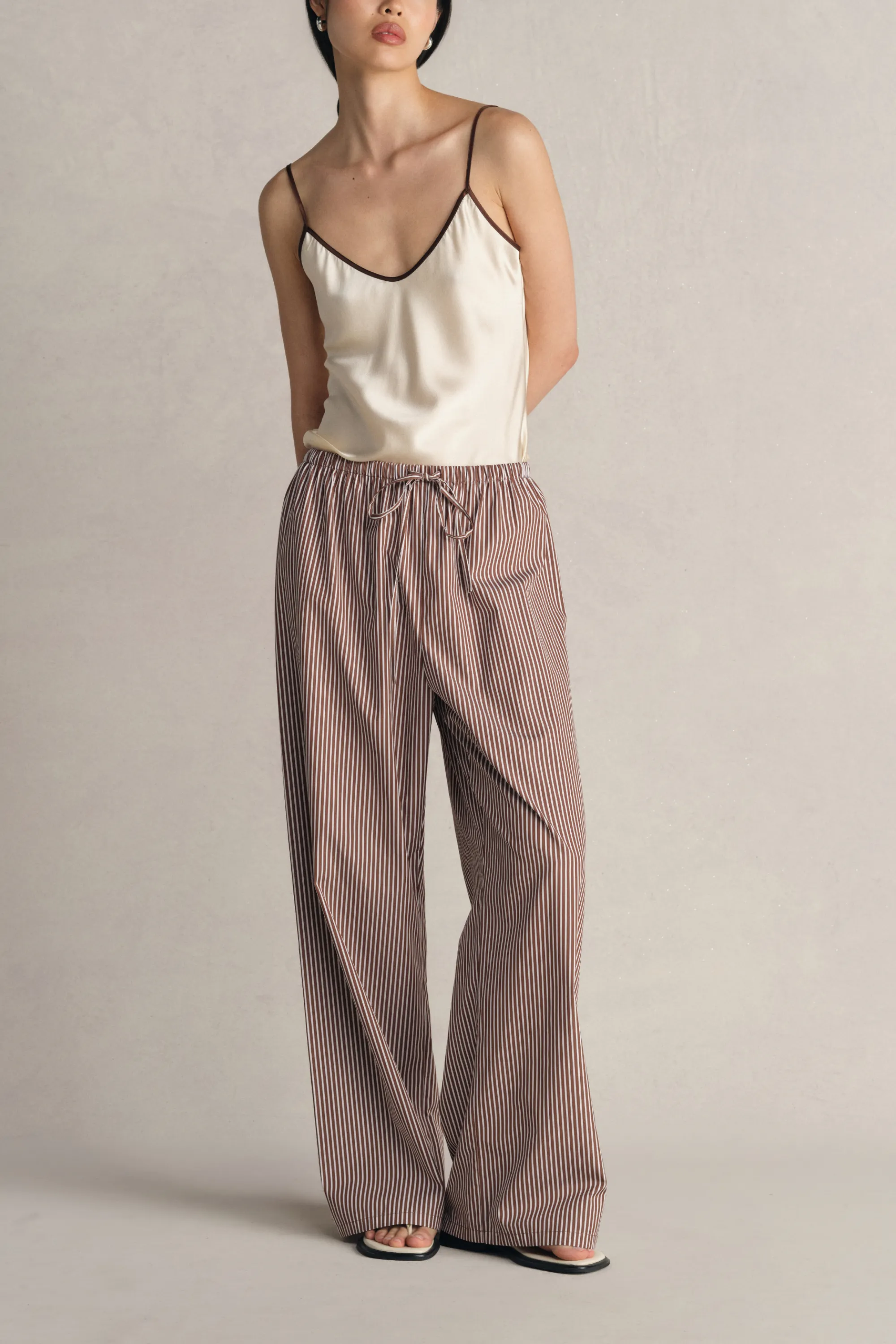 Drawstring Pant, Cotton Poplin sold by Comme Si product image thumbnail 4