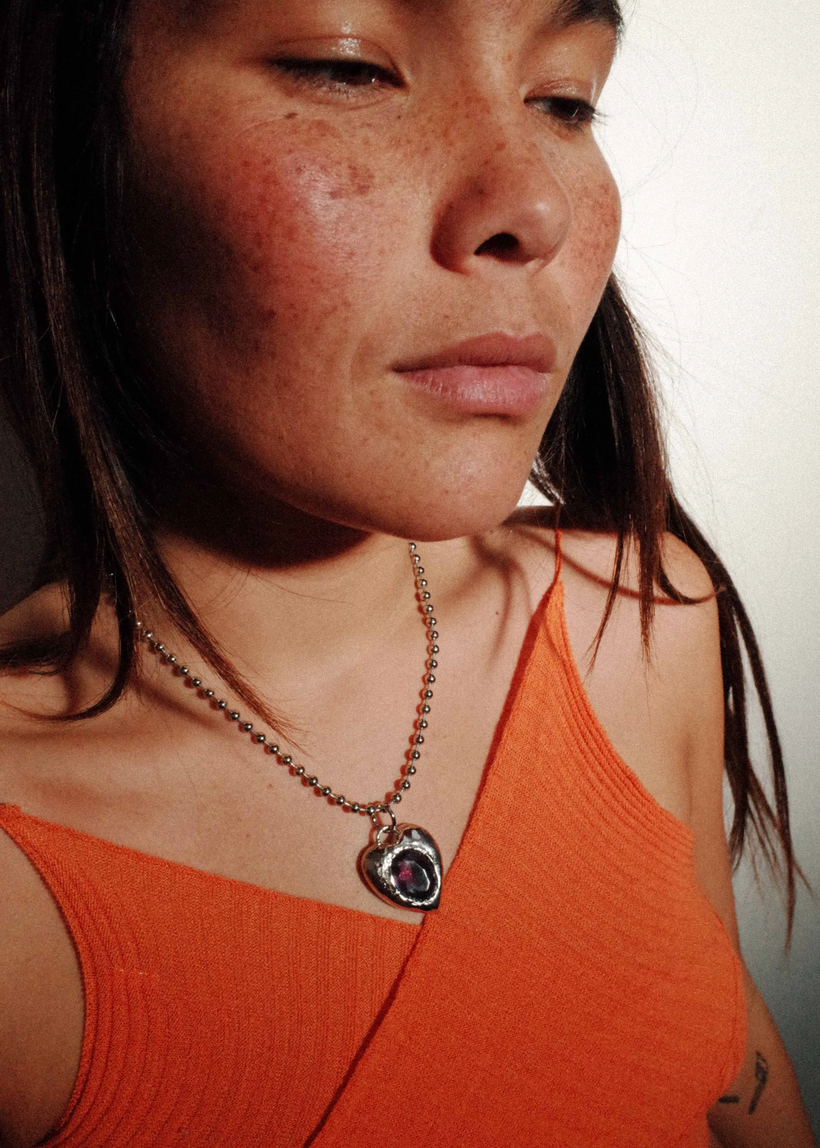 Pacha Necklace in Silver - Malibu sold by Mondo Mondo product image thumbnail 2