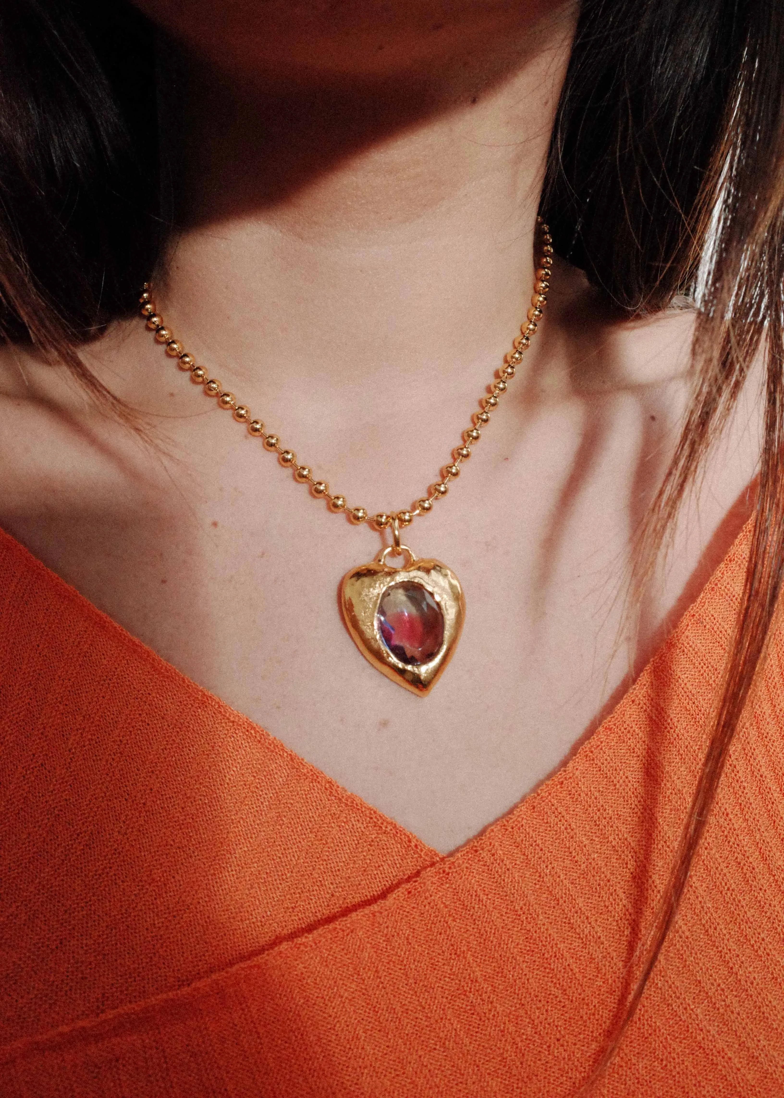 Pacha Necklace in Gold - Malibu sold by Mondo Mondo product image thumbnail 3