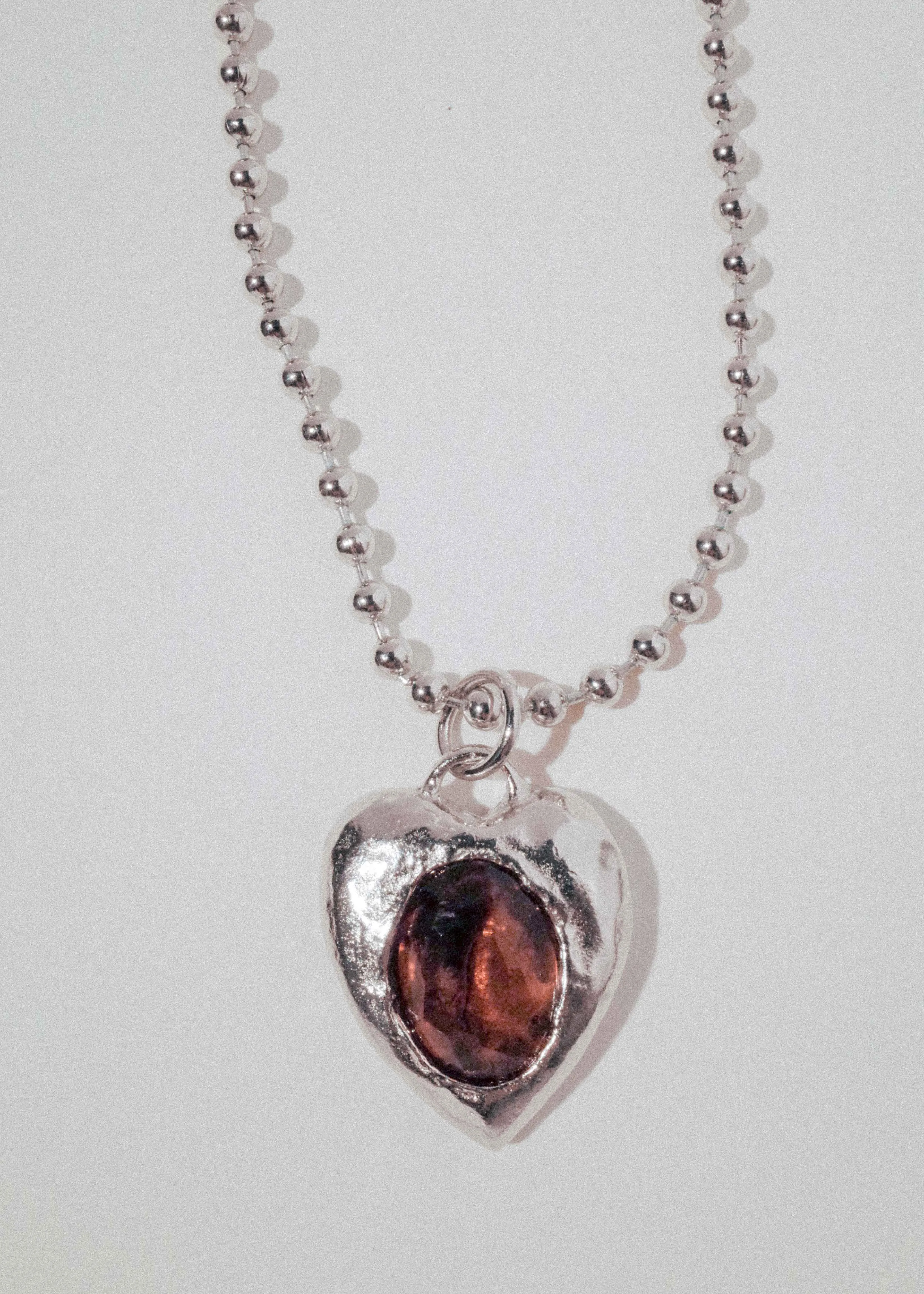 Pacha Necklace in Silver - Bear sold by Mondo Mondo