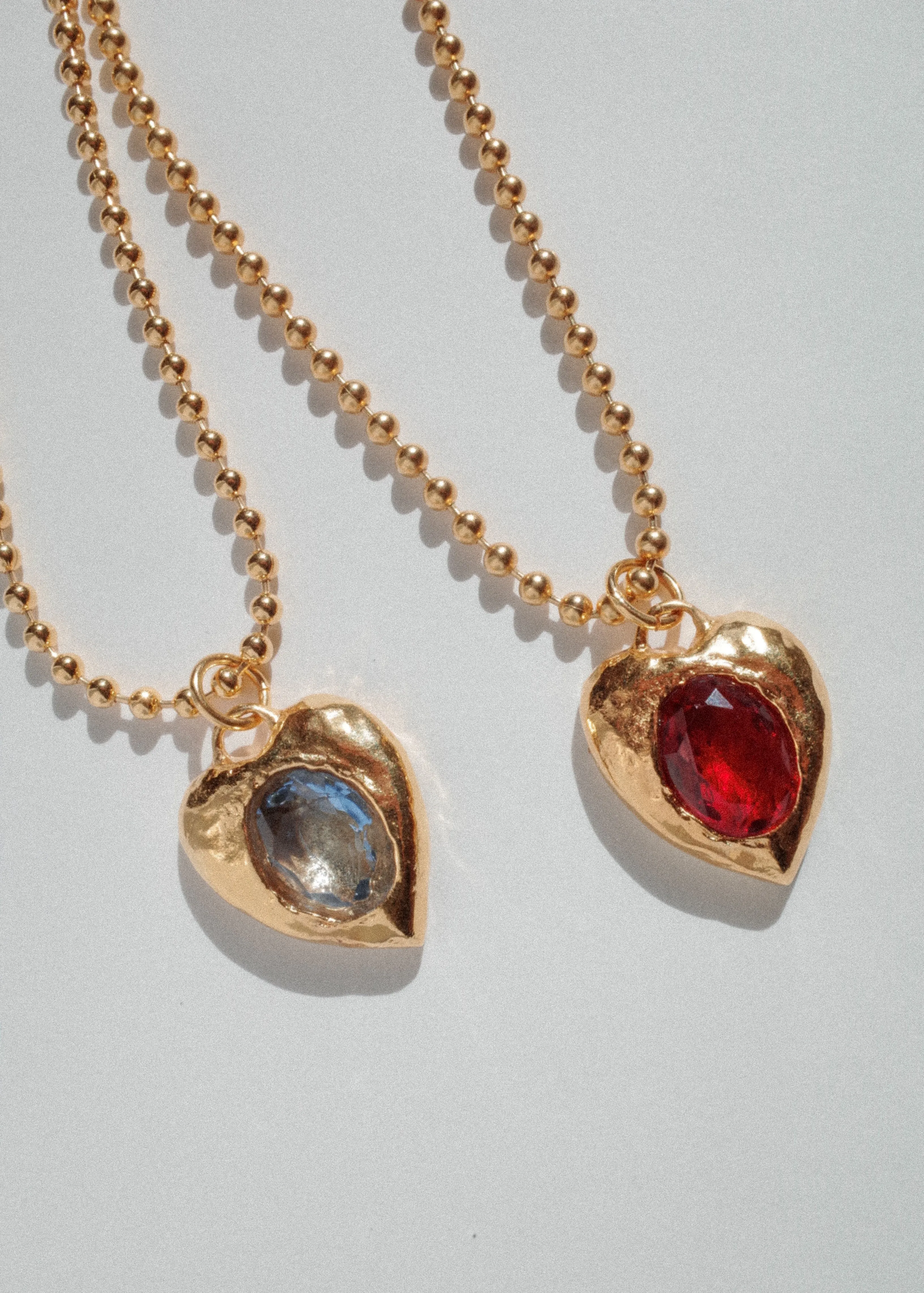 Pacha Necklace in Gold - Light Blue sold by Mondo Mondo product image thumbnail 4