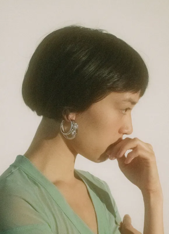 Cyberia Hoops sold by Mondo Mondo