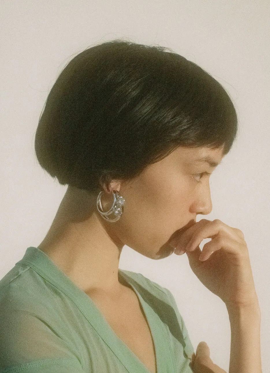 Cyberia Hoops sold by Mondo Mondo