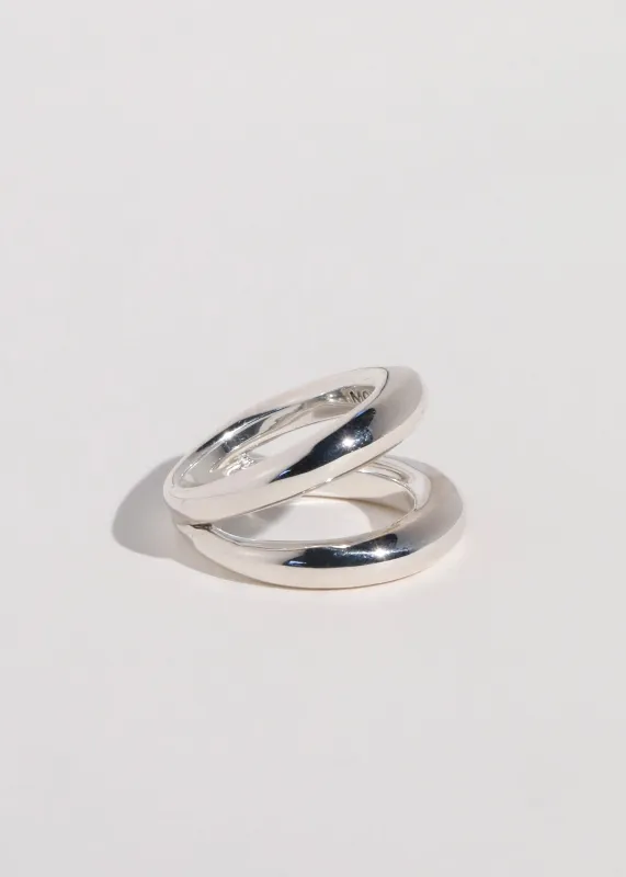 Paradox Ring in Sterling Silver sold by Mondo Mondo