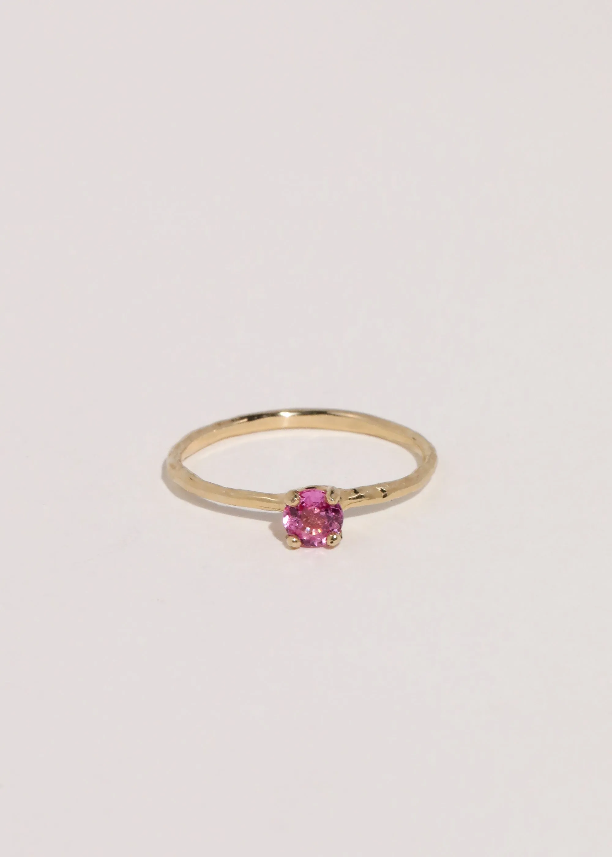 Princess Ring - Pink Sapphire sold by Mondo Mondo