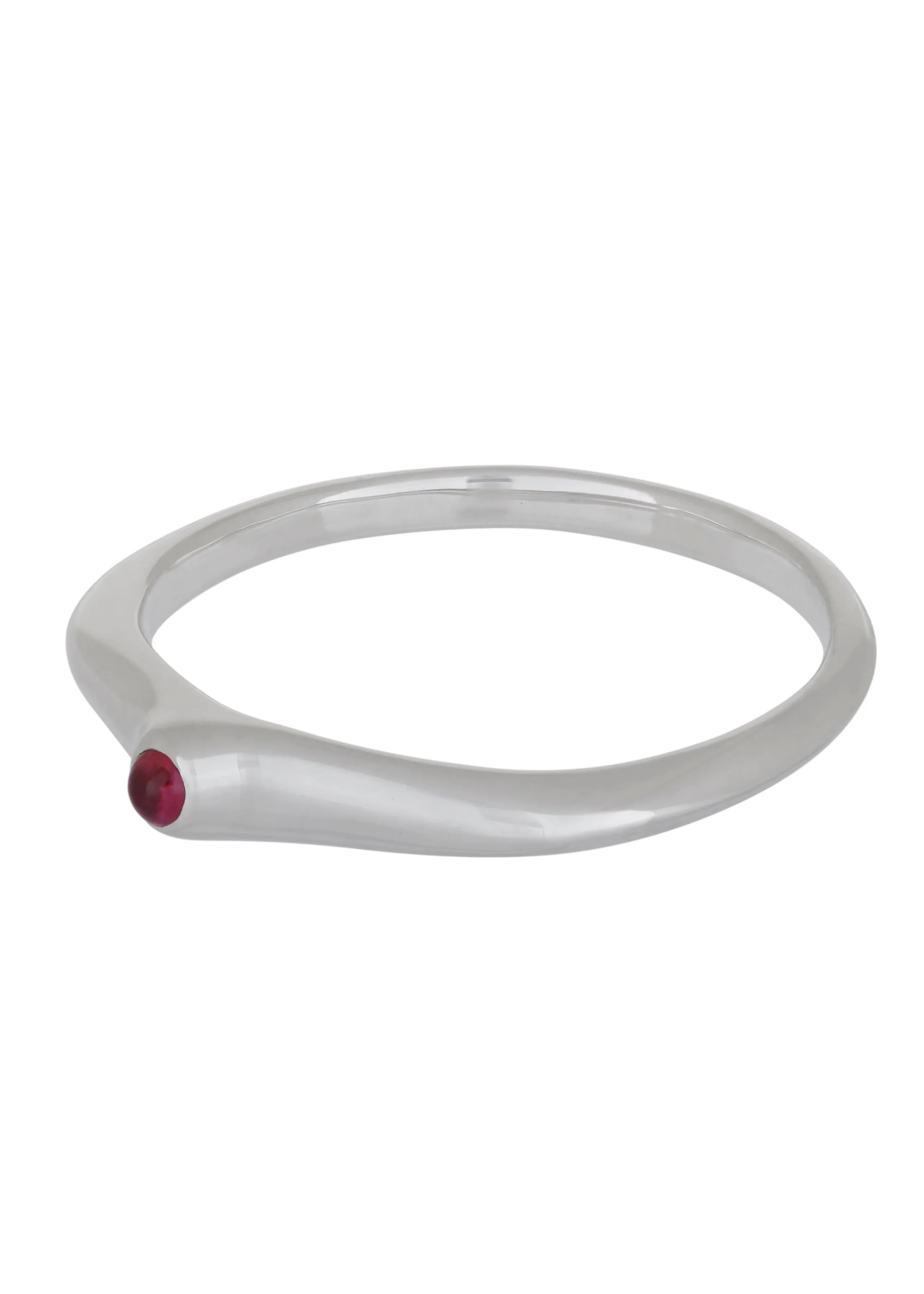 Dulce Ring in Silver - Ruby sold by Mondo Mondo product image thumbnail 2
