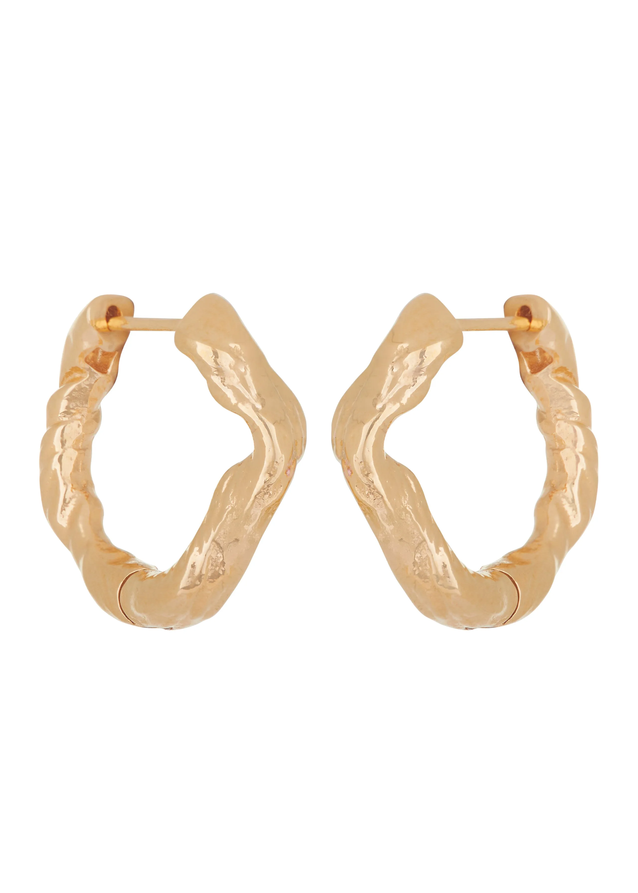 Nan Hoops in Gold sold by Mondo Mondo product image thumbnail 2