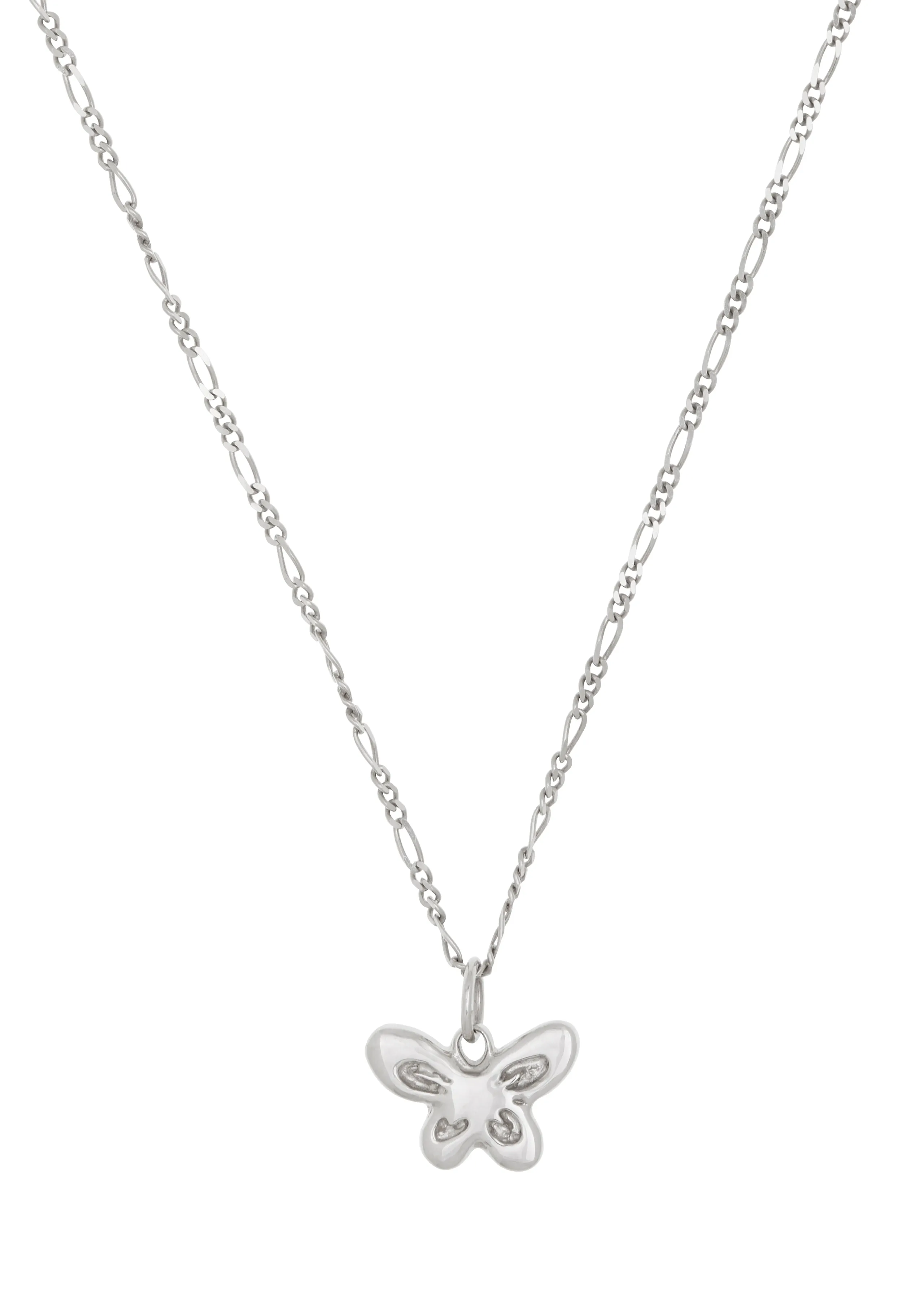 Butterfly Charm Necklace in Silver sold by Mondo Mondo