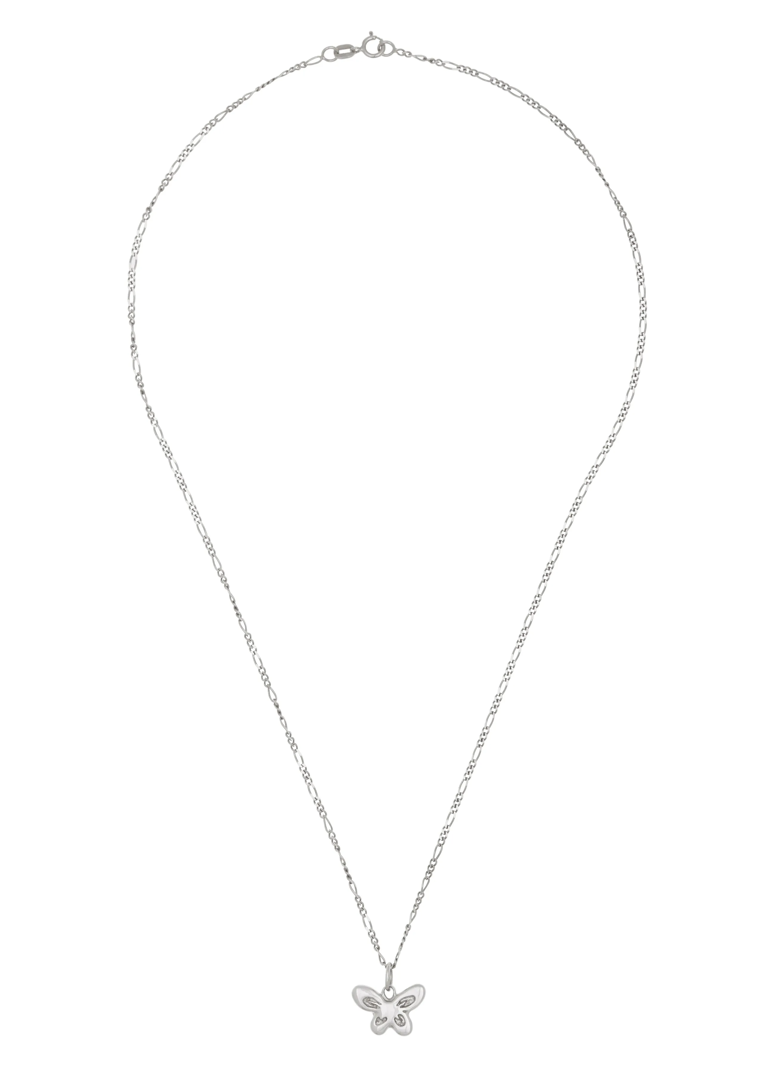 Butterfly Charm Necklace in Silver sold by Mondo Mondo product image thumbnail 2