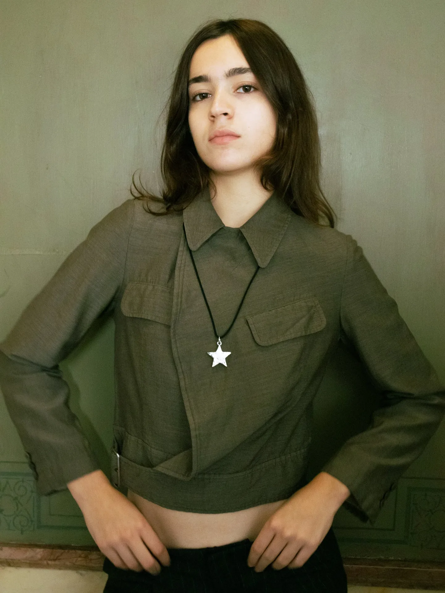 Star Pacha Cord Necklace in Silver sold by Mondo Mondo product image thumbnail 4