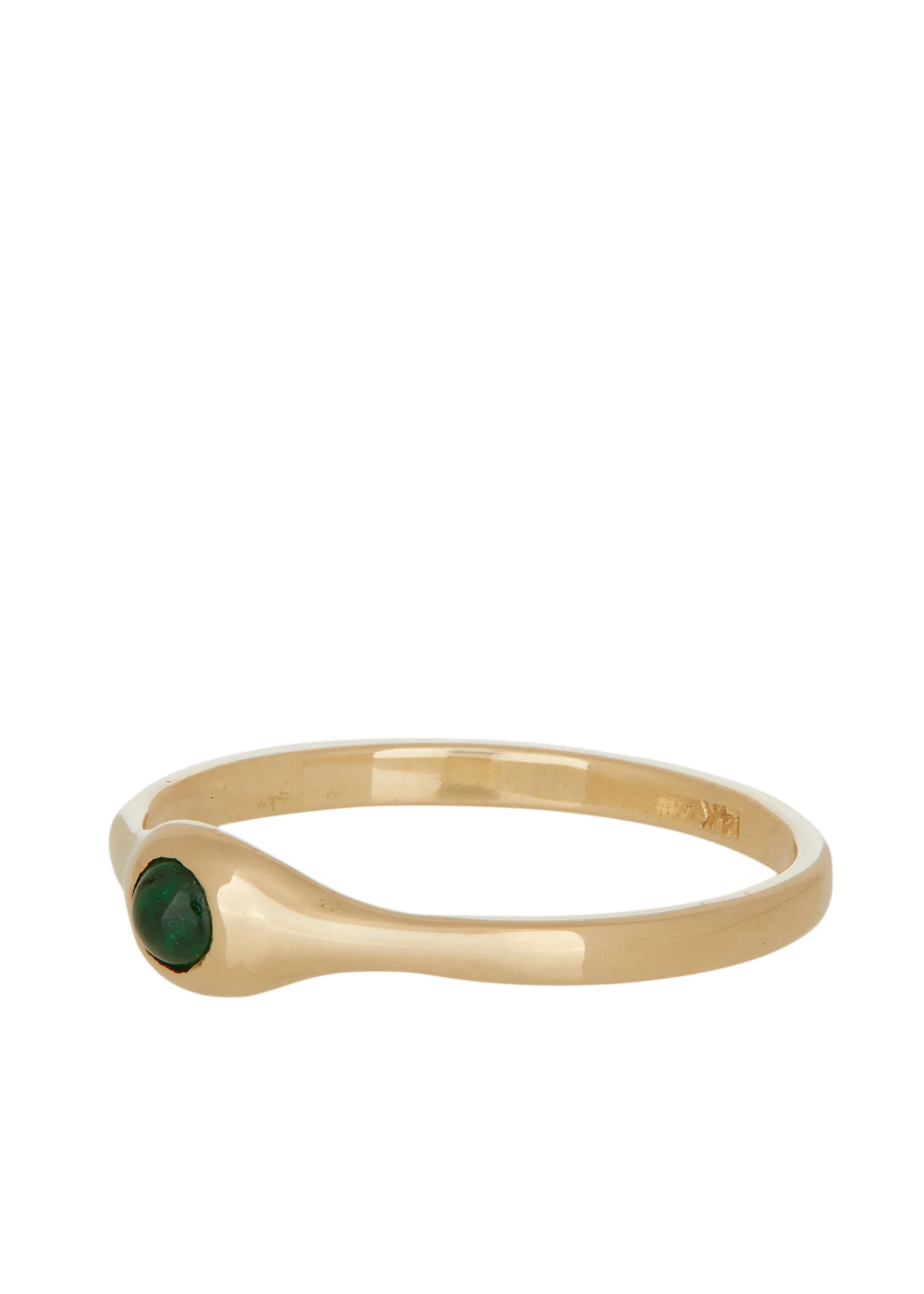 Vero Ring in 14k - Emerald sold by Mondo Mondo product image thumbnail 3