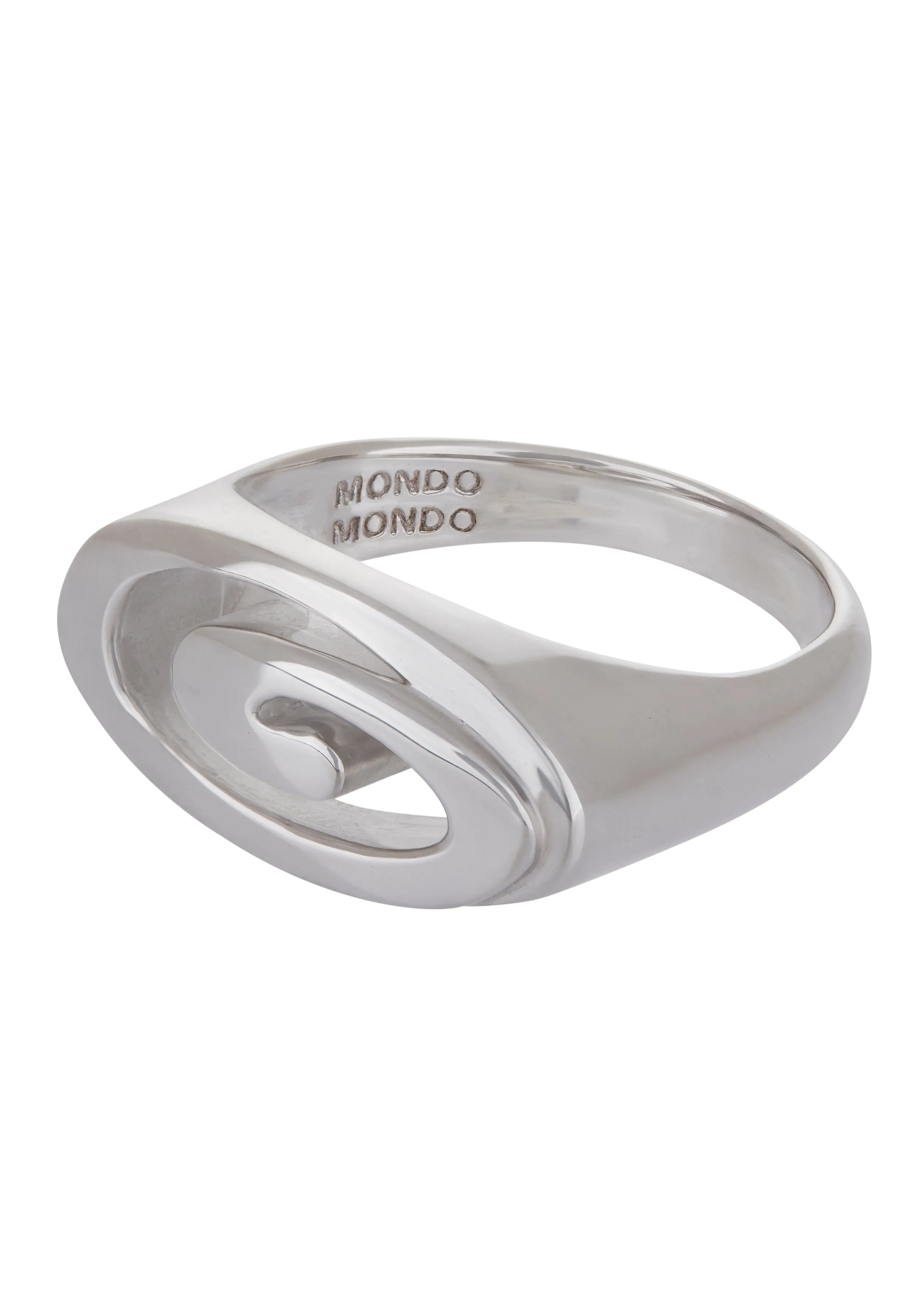 Infinity Ring in Sterling Silver sold by Mondo Mondo product image thumbnail 2