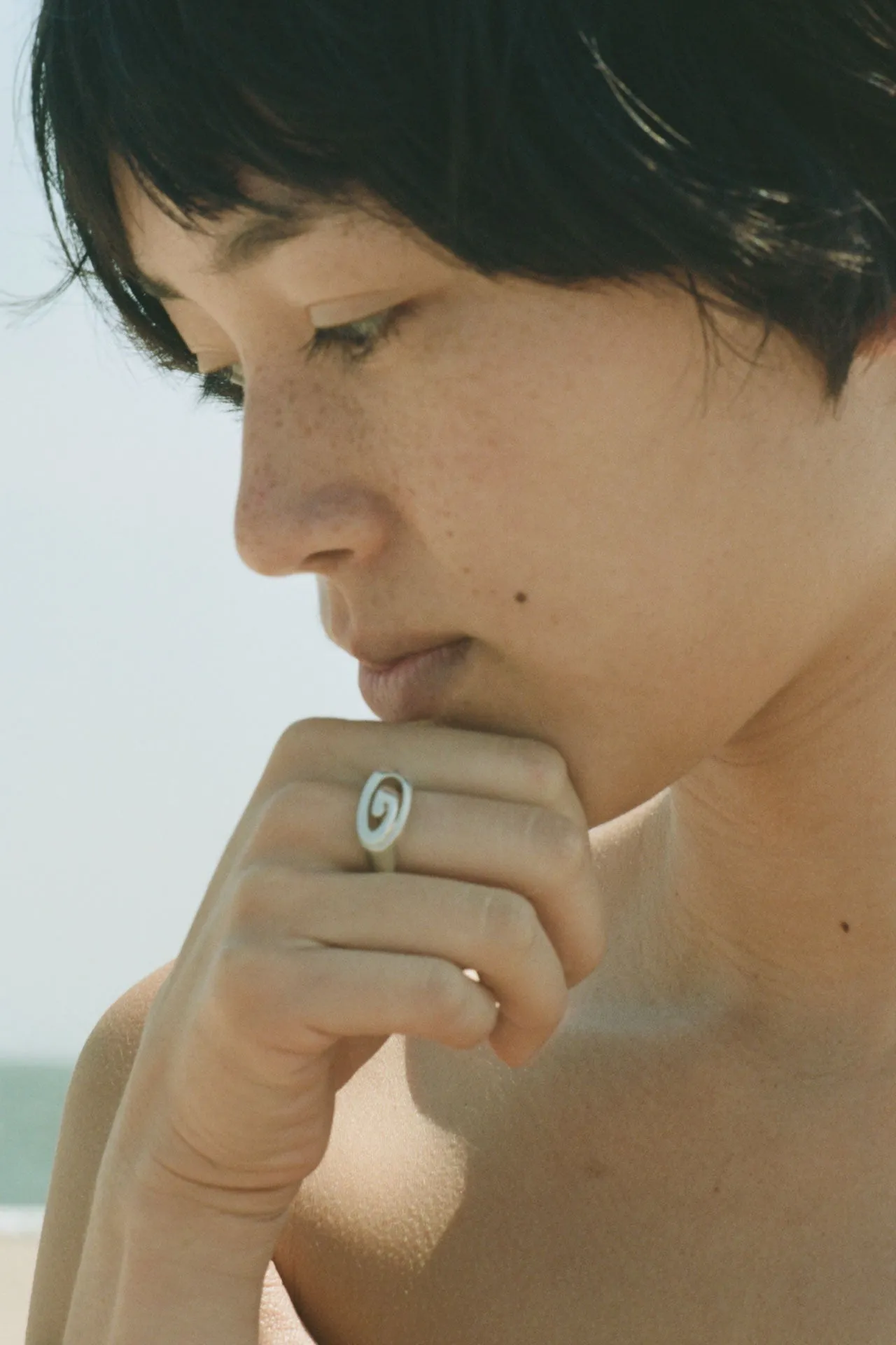 Infinity Ring in Sterling Silver sold by Mondo Mondo product image thumbnail 4