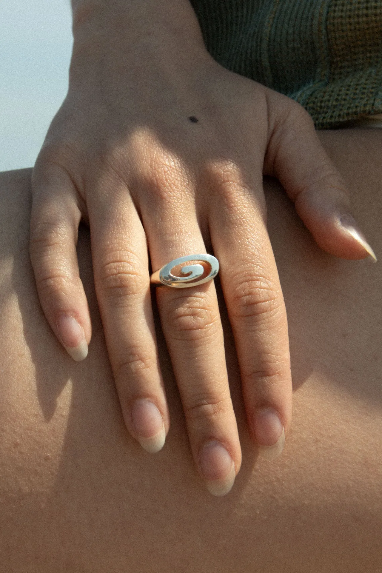 Infinity Ring in Sterling Silver sold by Mondo Mondo product image thumbnail 5