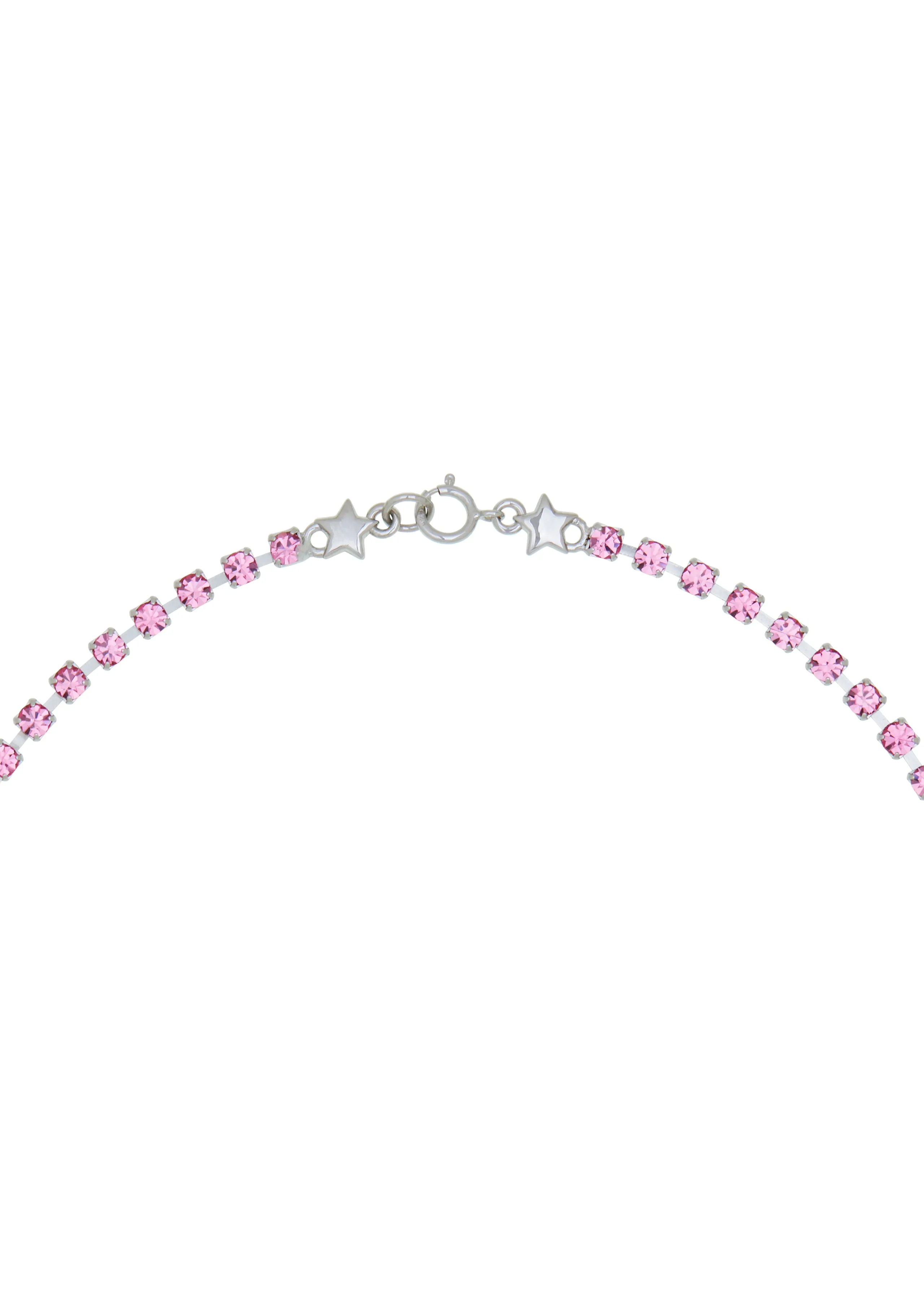 Crystal Choker in Silver - Rosa sold by Mondo Mondo product image thumbnail 2