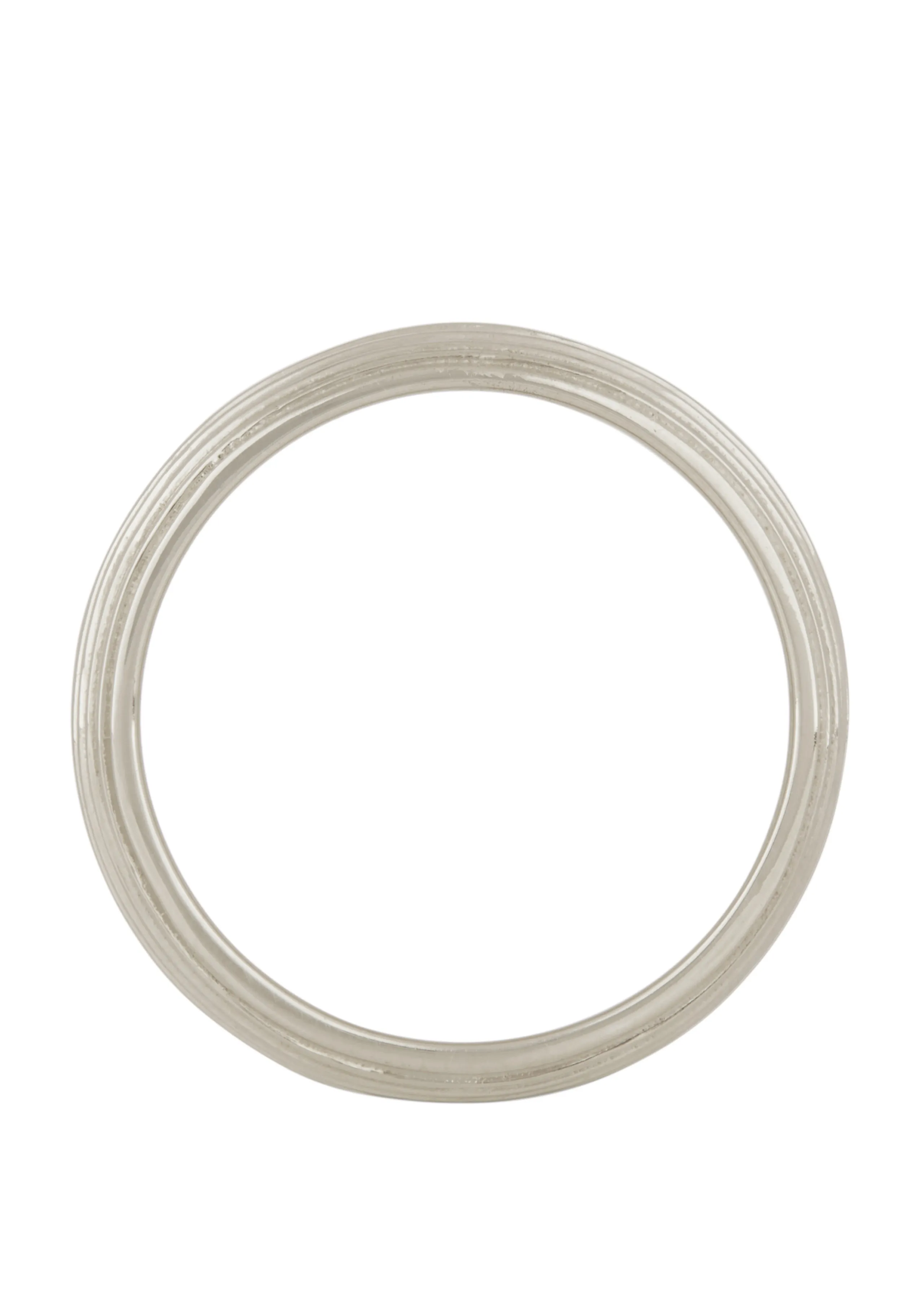 Column Band 5.5mm in White Gold sold by Mondo Mondo product image thumbnail 3