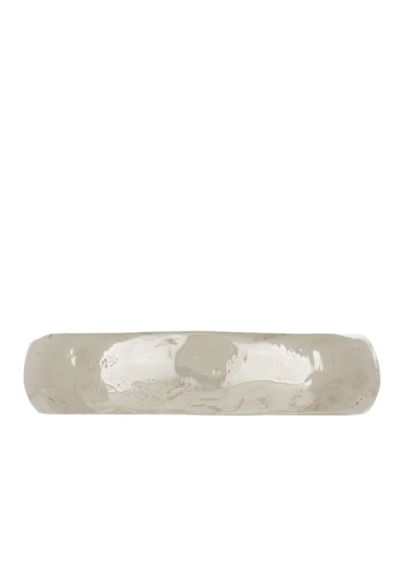 Amador Band 5.5mm in White Gold sold by Mondo Mondo