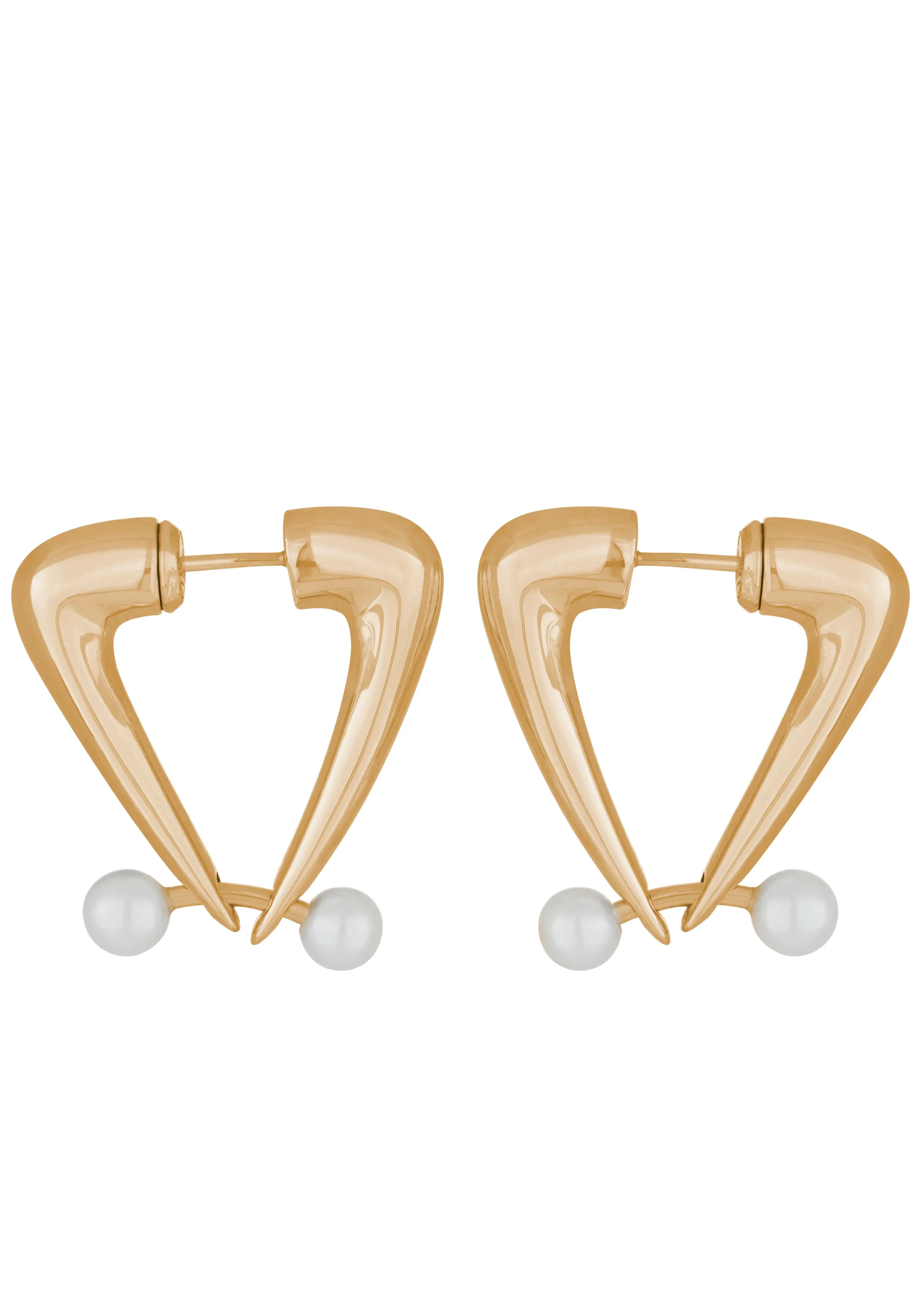 Astro Hoops in Gold sold by Mondo Mondo product image thumbnail 3