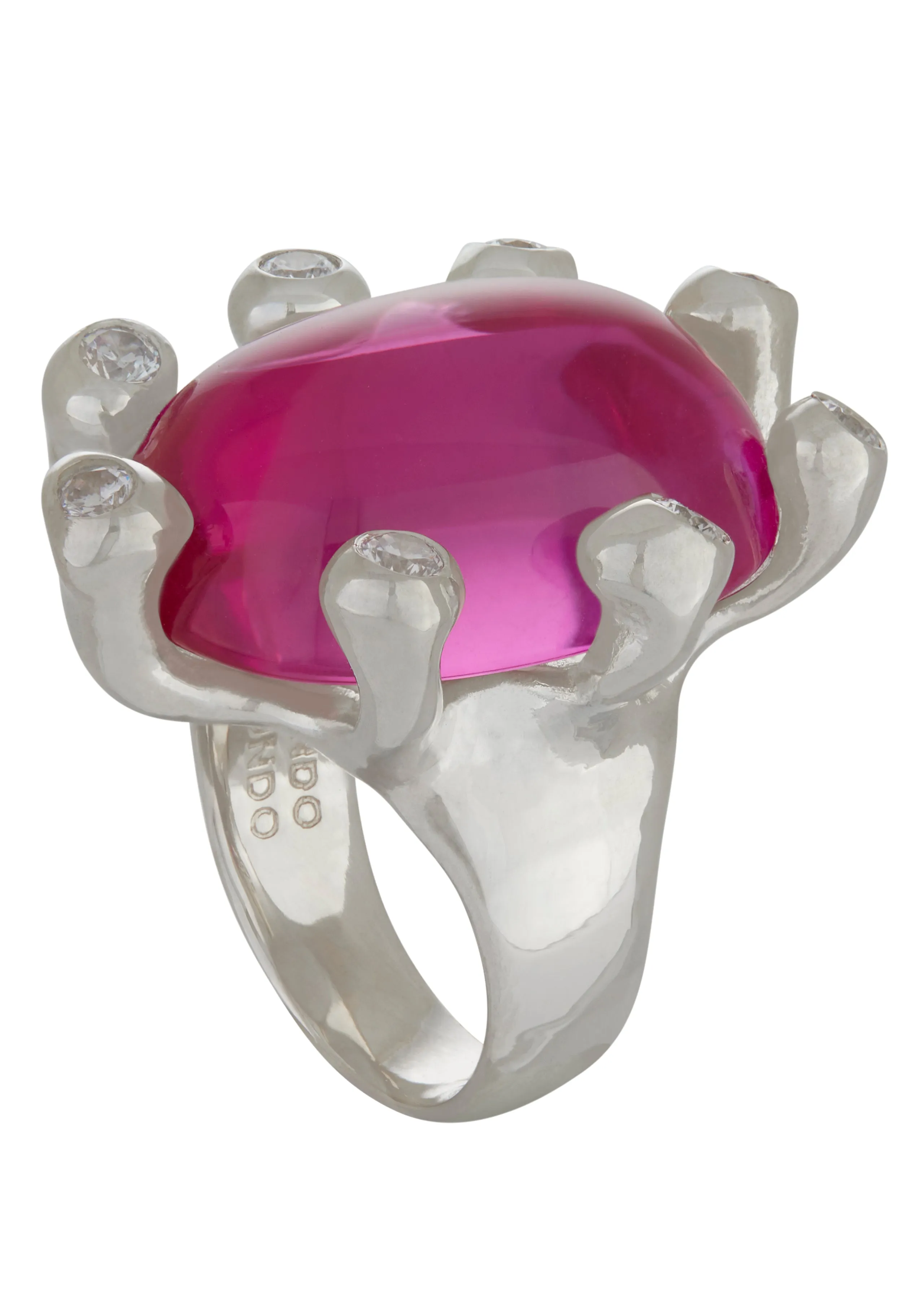 Super Diva Ring - Fuchsia sold by Mondo Mondo product image thumbnail 2